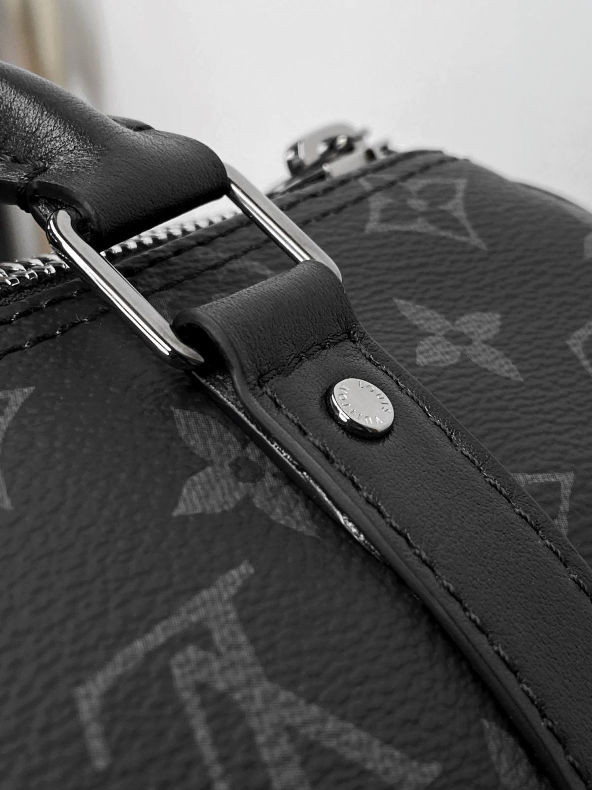 Ellebag Replica of Louis Vuitton Keepall XS Handbag (M45947): Exclusively for Women, in Black Monogram Eclipse-ਵਧੀਆ ਕੁਆਲਿਟੀ ਨਕਲੀ ਲੁਈਸ ਵਿਟਨ ਬੈਗ ਔਨਲਾਈਨ ਸਟੋਰ, ਰਿਪਲੀਕਾ ਡਿਜ਼ਾਈਨਰ ਬੈਗ ru