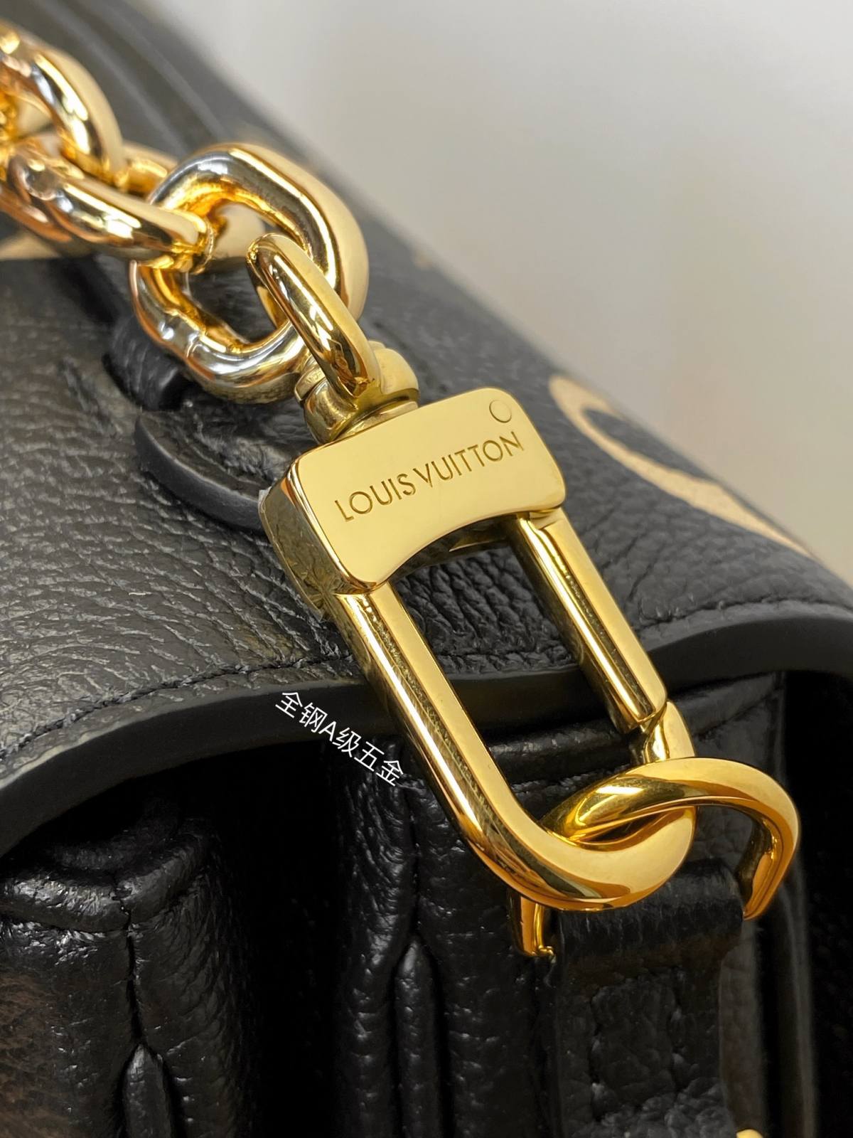 Ellebag’s Replica Perfection: Louis Vuitton POCHETTE MÉTIS Metis EAST WEST Handbag (M46596) in Black Monogram Empreinte Leather-Best Quality Fake Louis Vuitton Bag Nettbutikk, Replica designer bag ru