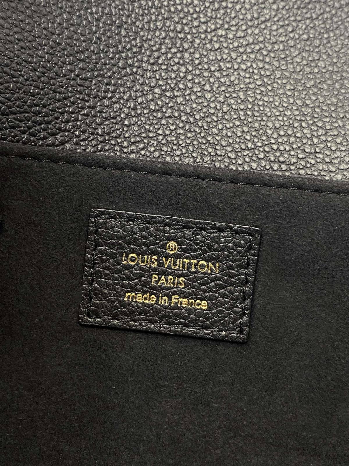 Ellebag’s Replica Perfection: Louis Vuitton POCHETTE MÉTIS Metis EAST WEST Handbag (M46596) in Black Monogram Empreinte Leather-Beste kwaliteit nep Louis Vuitton tas online winkel, replica designer tas ru