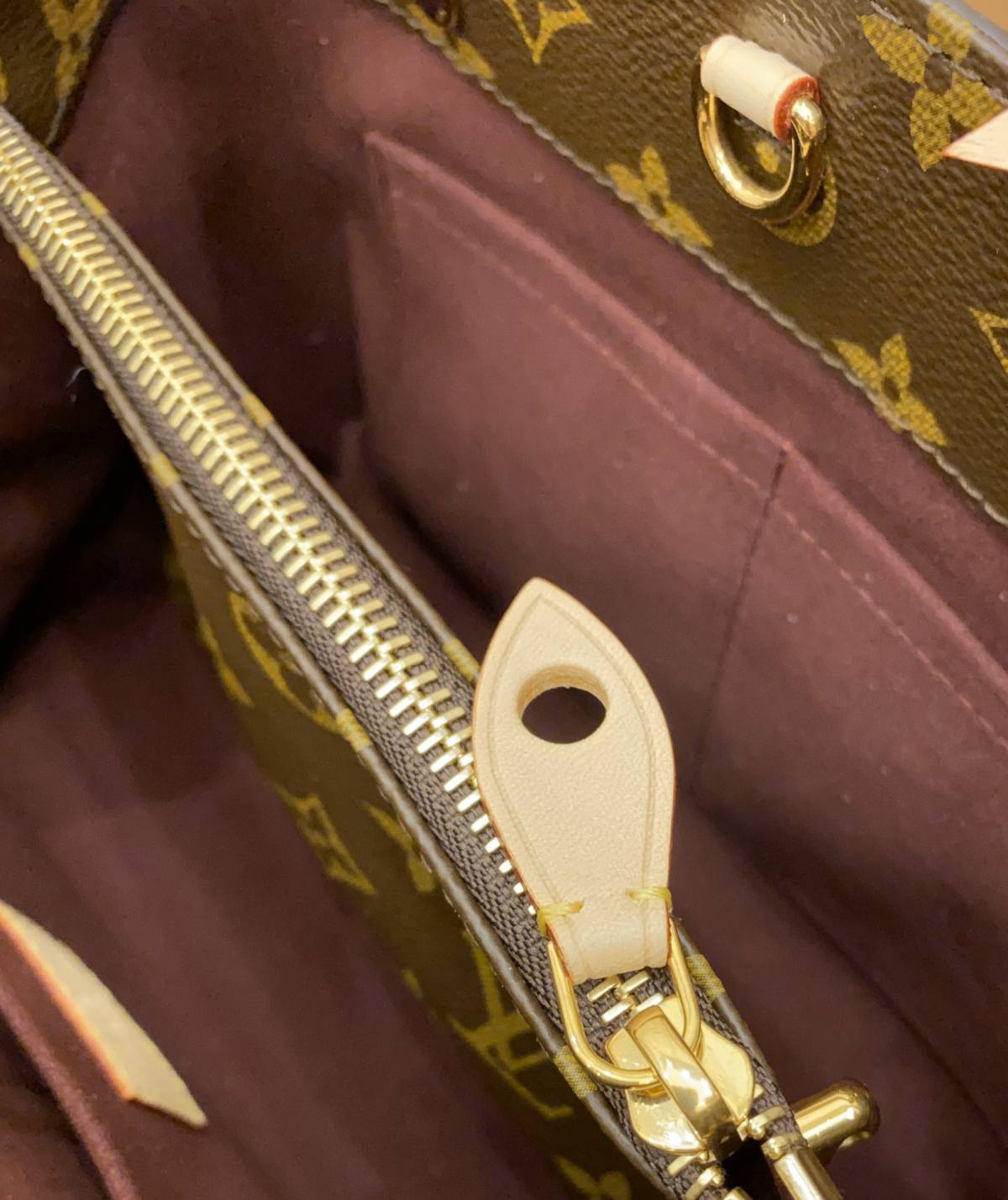 Ellebag’s Replica Mastery: Louis Vuitton MONTAIGNE BB Handbag (M41055) Monogram Canvas-最好的質量假路易威登包網上商店，複製設計師包 ru