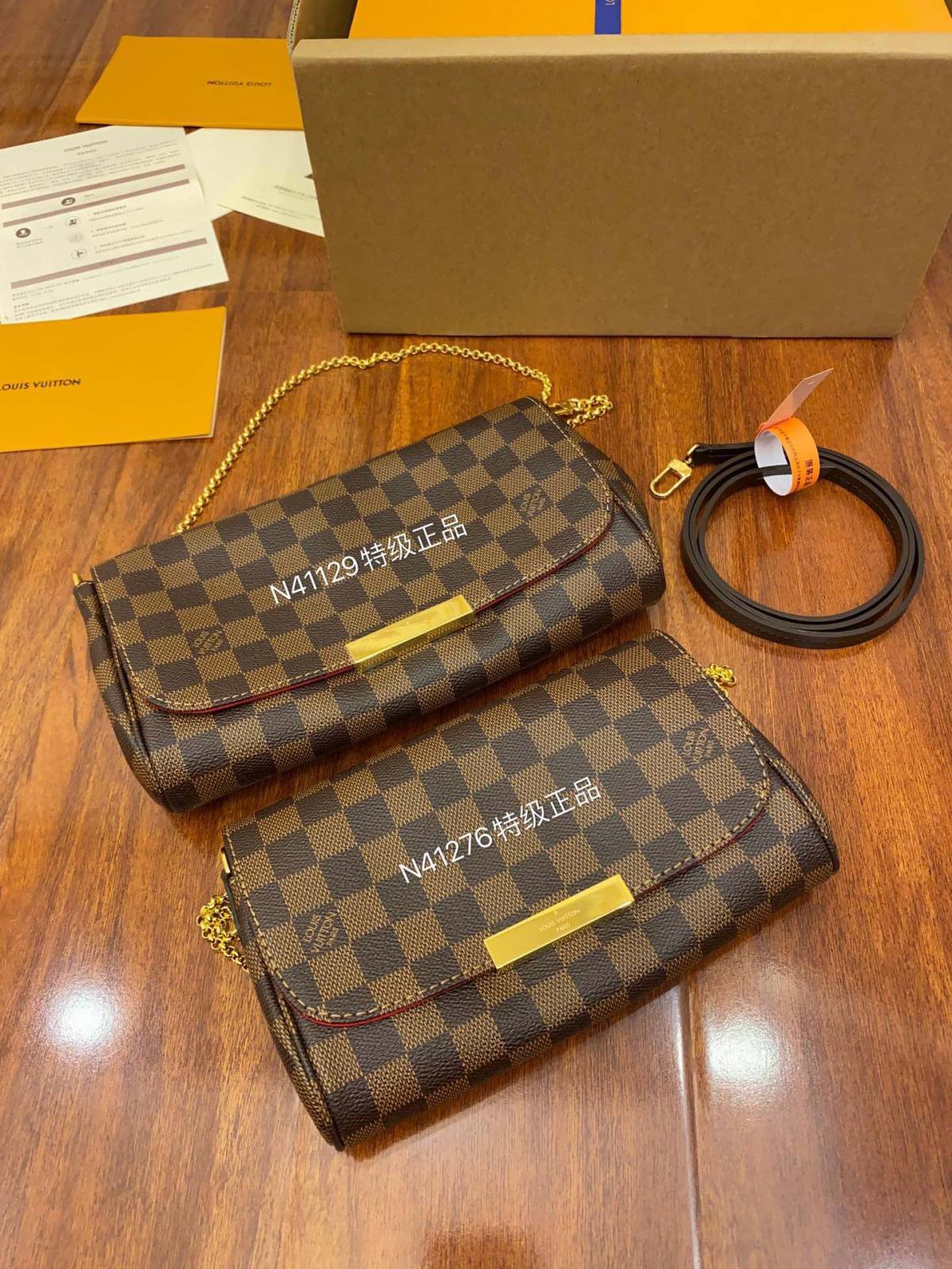 Ellebag Replica Craftsmanship: Louis Vuitton Classic Favorite Medium Handbag (N41129 N41276) Brown Check-Zoo Zoo Fake Louis Vuitton Hnab Online Khw, Replica designer hnab ru