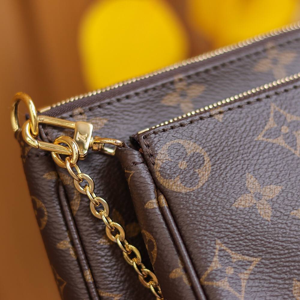 Ellebag’s Replica Expertise: Louis Vuitton MULTI POCHETTE ACCESSORIES Handbag (M44813) Green-Online obchod s falošnou taškou Louis Vuitton najvyššej kvality, replika značkovej tašky ru