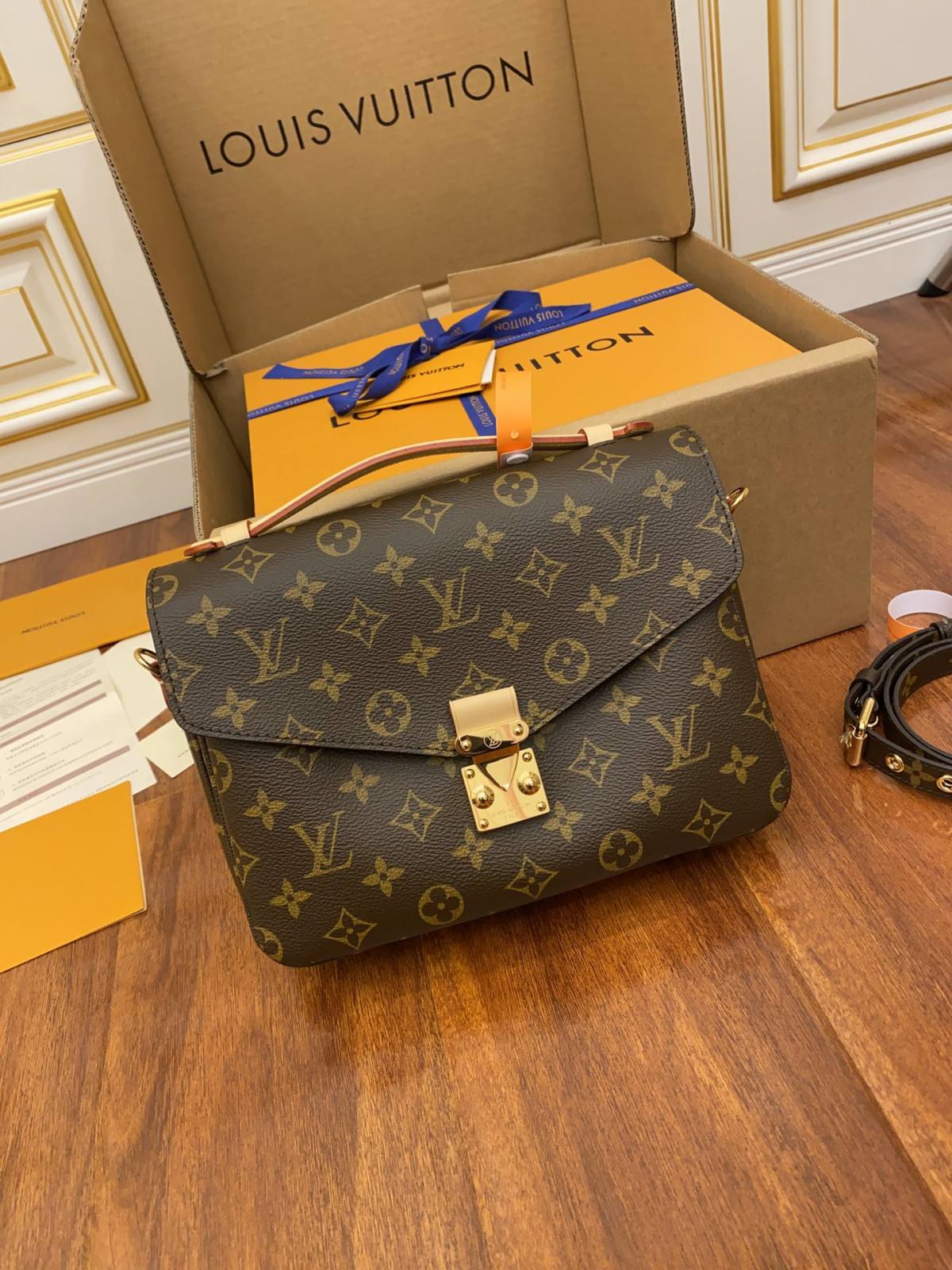 Ellebag’s Replica Expertise: Louis Vuitton M44875 Monogram Messenger Bag POCHETTE MÉTIS-ร้านค้าออนไลน์กระเป๋า Louis Vuitton ปลอมคุณภาพดีที่สุด, กระเป๋าออกแบบจำลอง ru