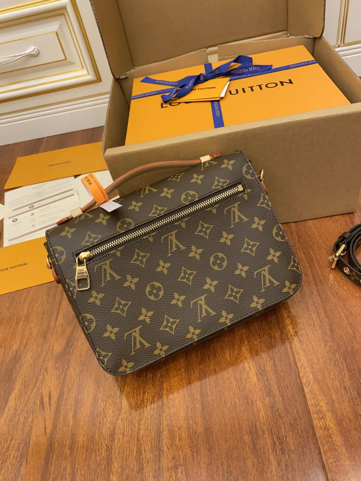 Ellebag’s Replica Expertise: Louis Vuitton M44875 Monogram Messenger Bag POCHETTE MÉTIS-Best Quality Fake Louis Vuitton Bag Nettbutikk, Replica designer bag ru