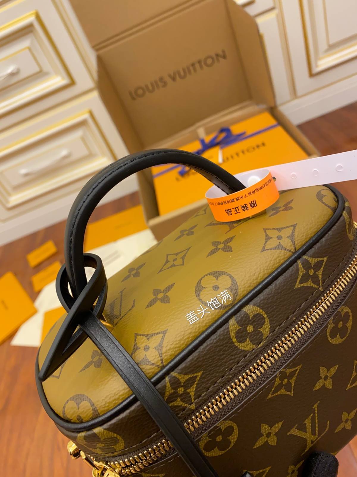 Ellebag’s Replica of Louis Vuitton VANITY Small Handbag (M45165)-Best Quality Replica designer Bag factory in China