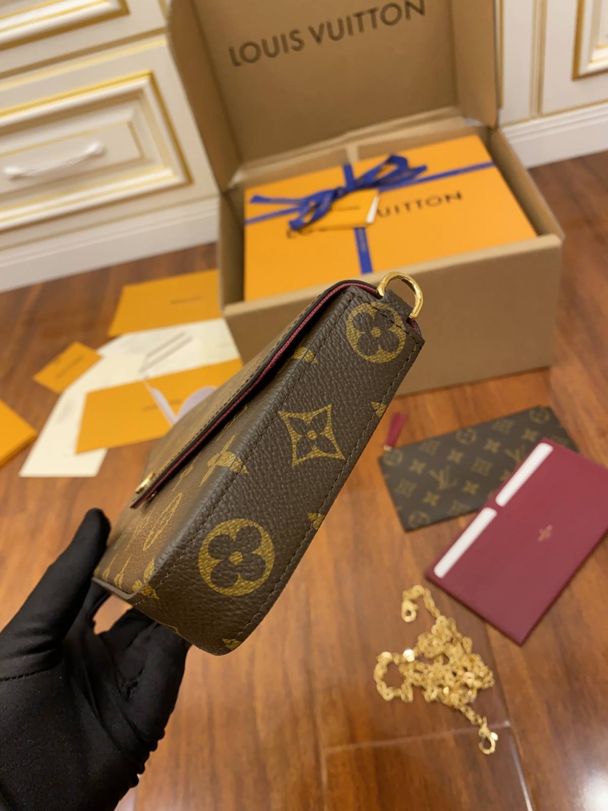 Ellebag’s Replication Mastery: Louis Vuitton Pochette FÉLICIE Handbag (M61276/M81896)-Magazin online de geanți Louis Vuitton fals de cea mai bună calitate, geantă de designer replica ru