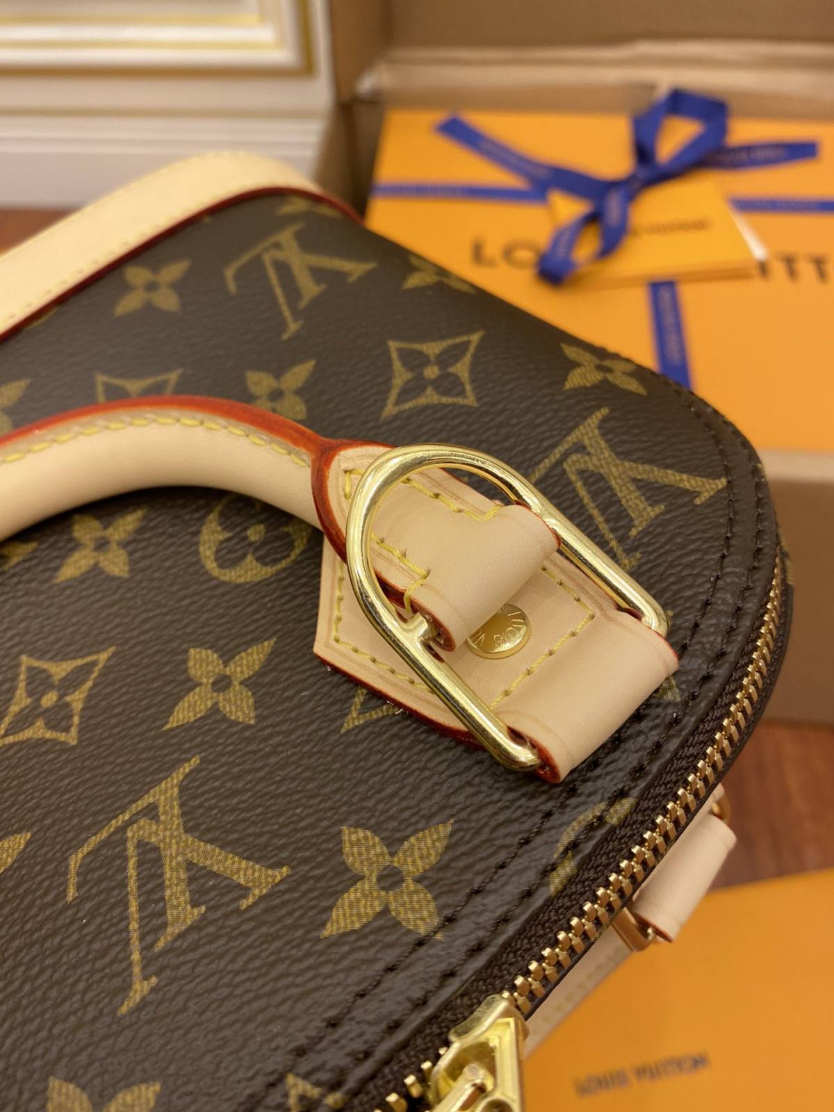 Ellebag’s Expert Replication: Louis Vuitton M53152 Monogram Woven Double Shoulder Strap Alma BB Handbag-Zoo Zoo Fake Louis Vuitton Hnab Online Khw, Replica designer hnab ru