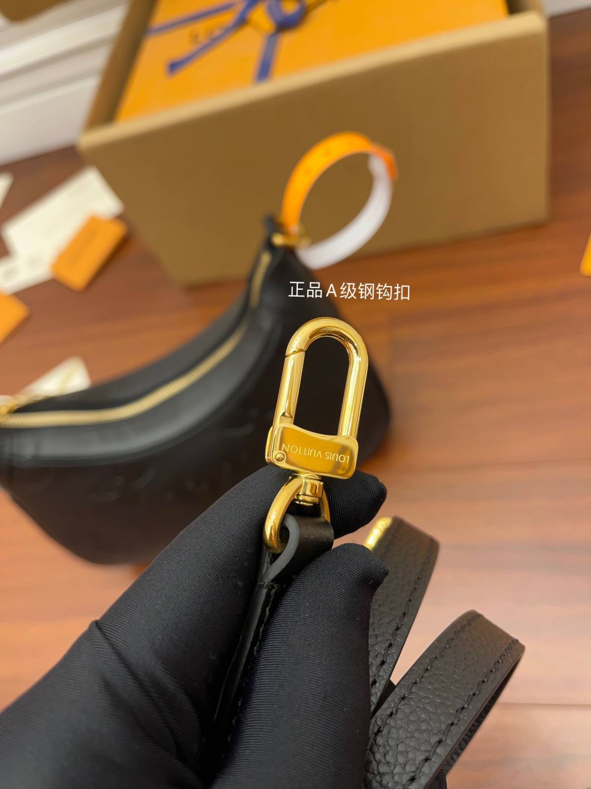 Ellebag’s Expert Replication: Louis Vuitton BAGATELLE Handbag (M46002) Black-Шилдэг чанарын хуурамч Louis Vuitton цүнх онлайн дэлгүүр, Replica дизайнер цүнх ru