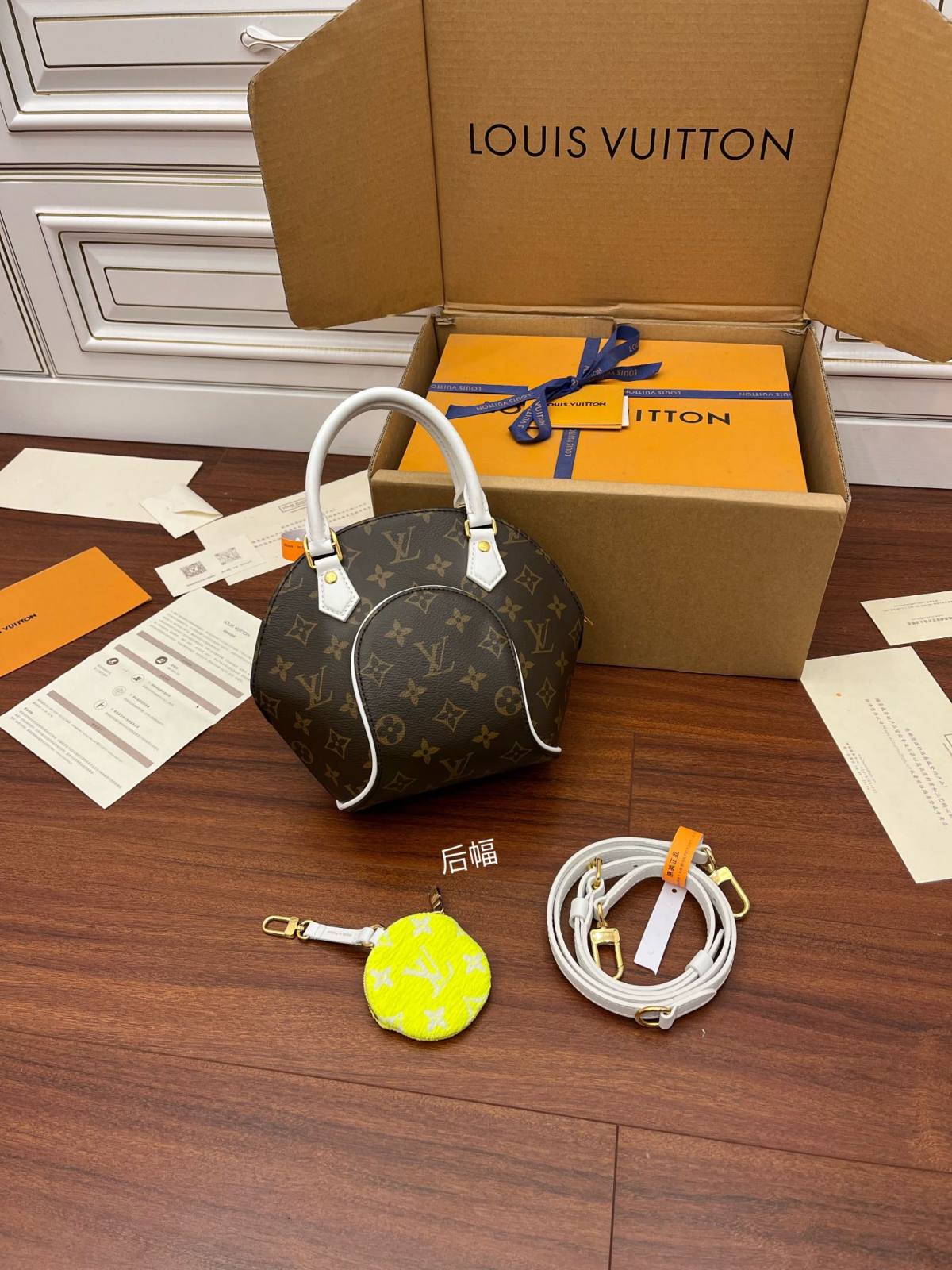 Ellebag’s Expert Replication: Louis Vuitton ELLIPSE BB Handbag (M20752) by Nicolas Ghesquière-Kedai Dalam Talian Beg Louis Vuitton Palsu Kualiti Terbaik, Beg reka bentuk replika ru