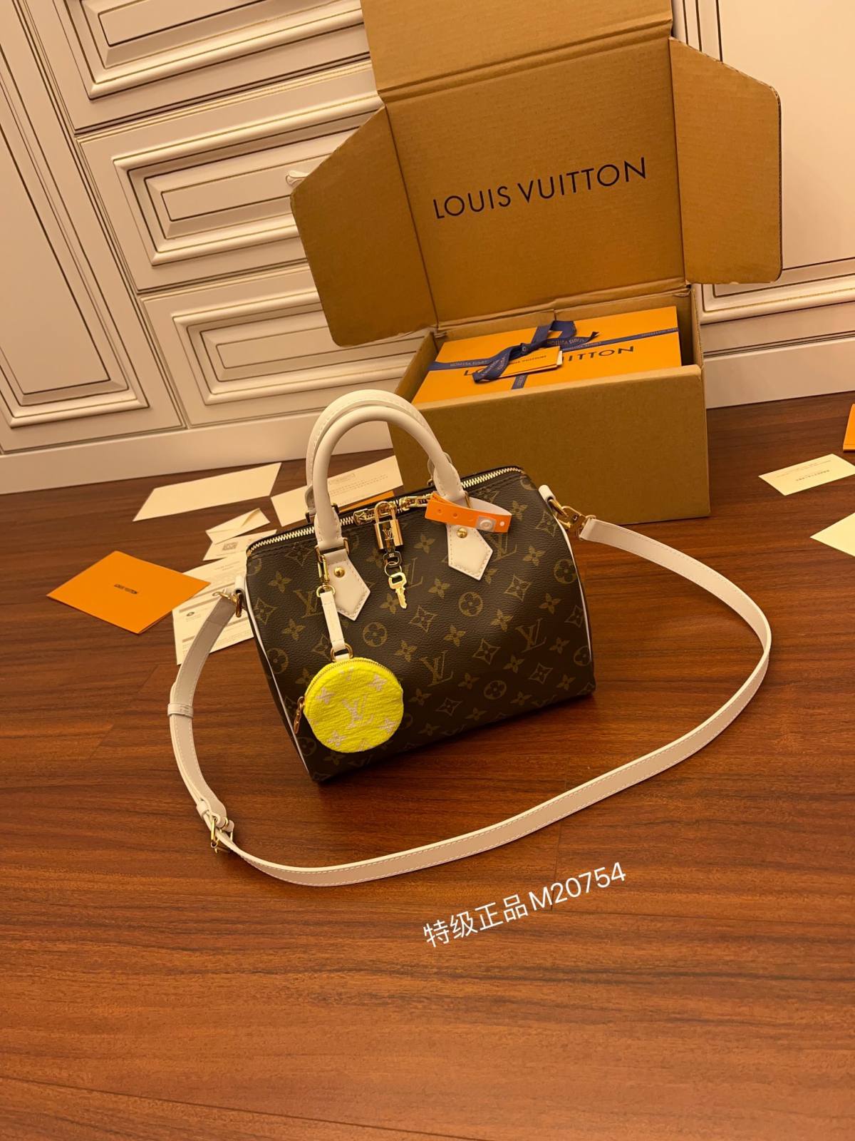 Ellebag’s Expert Replication: Louis Vuitton SPEEDY BANDOULIÈRE 25 Handbag (M20754)-ហាងអនឡាញកាបូប Louis Vuitton ក្លែងក្លាយដែលមានគុណភាពល្អបំផុត កាបូបអ្នករចនាម៉ូដចម្លង ru