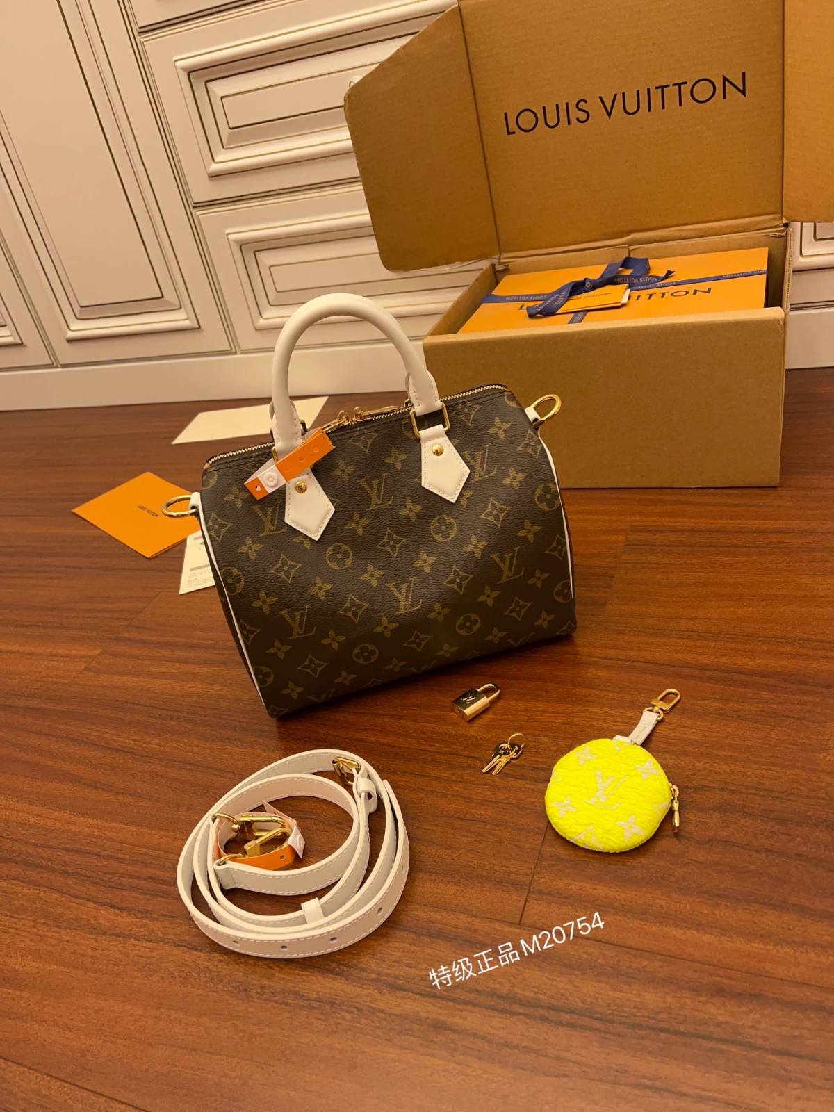 Ellebag’s Expert Replication: Louis Vuitton SPEEDY BANDOULIÈRE 25 Handbag (M20754)-Beste Qualität gefälschte Louis Vuitton-Taschen Online-Shop, Replik-Designer-Tasche ru