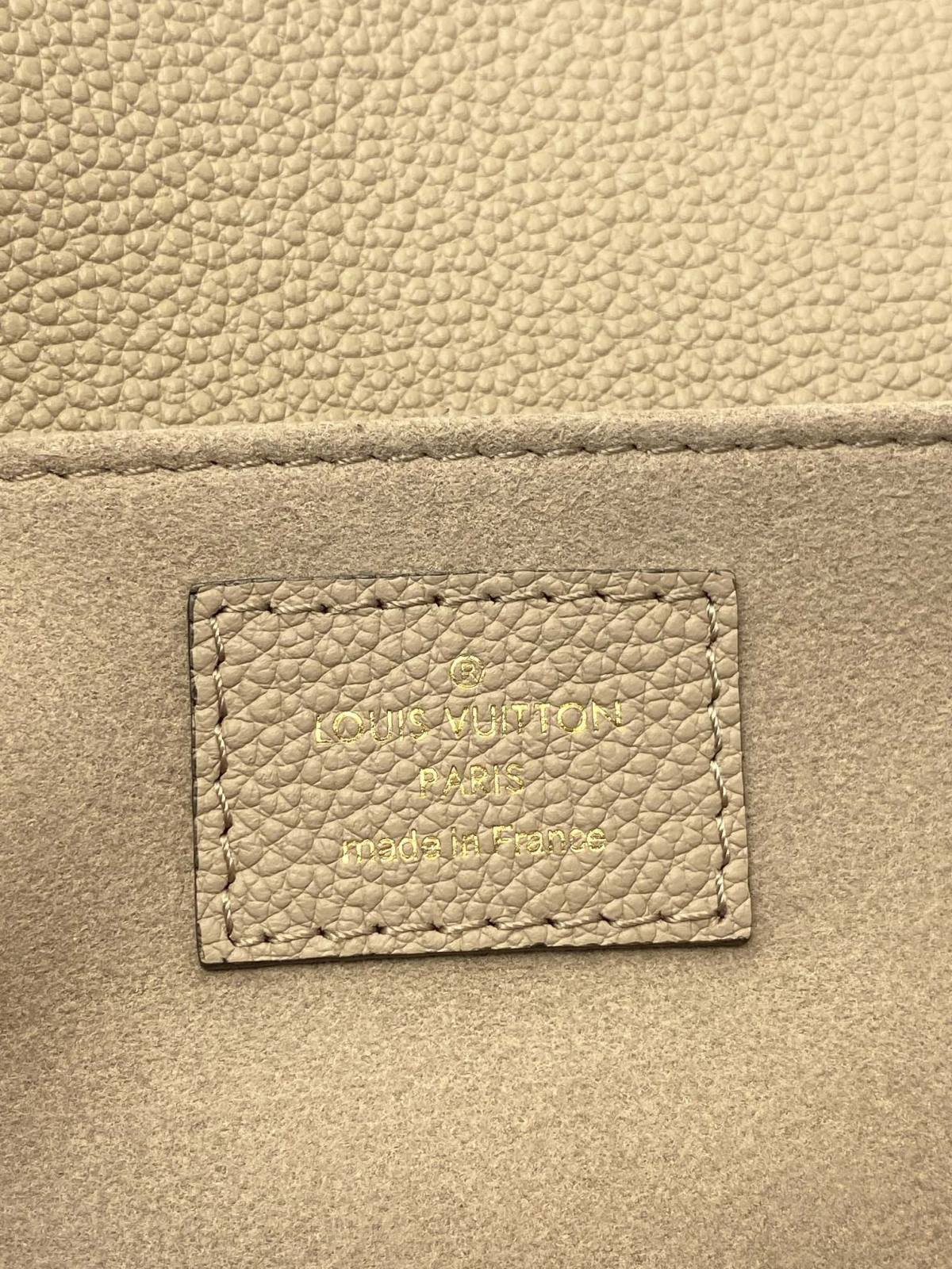 Ellebag’s Expert Replication: Louis Vuitton POCHETTE MÉTIS Metis EAST WEST Handbag (M23081) in Creamy White Monogram Empreinte Leather-Negozio in linea della borsa falsa di Louis Vuitton di migliore qualità, borsa del progettista della replica ru