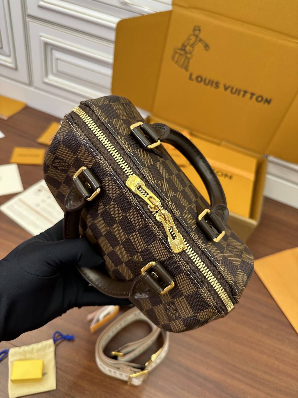 Ellebag’s Expert Replication: Louis Vuitton Speedy Bandoulière 20 Handbag (M40489)-Botiga en línia de bosses falses de Louis Vuitton de millor qualitat, rèplica de bosses de disseny ru