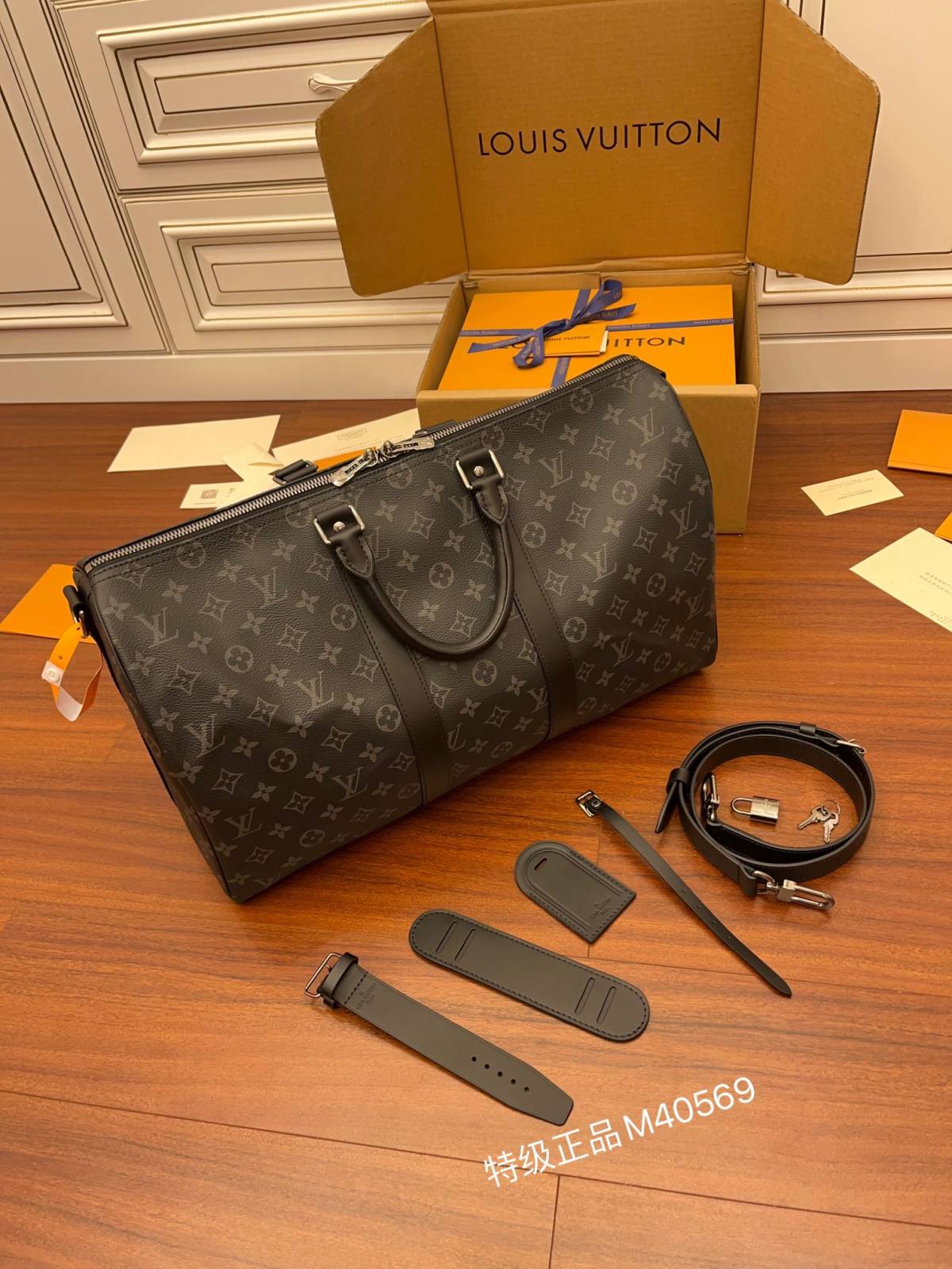 Ellebag’s Expert Replication: Louis Vuitton Keepall 45 Travel Bag (M40569)-Καλύτερης ποιότητας Fake Louis Vuitton Ηλεκτρονικό κατάστημα, Replica designer bag ru