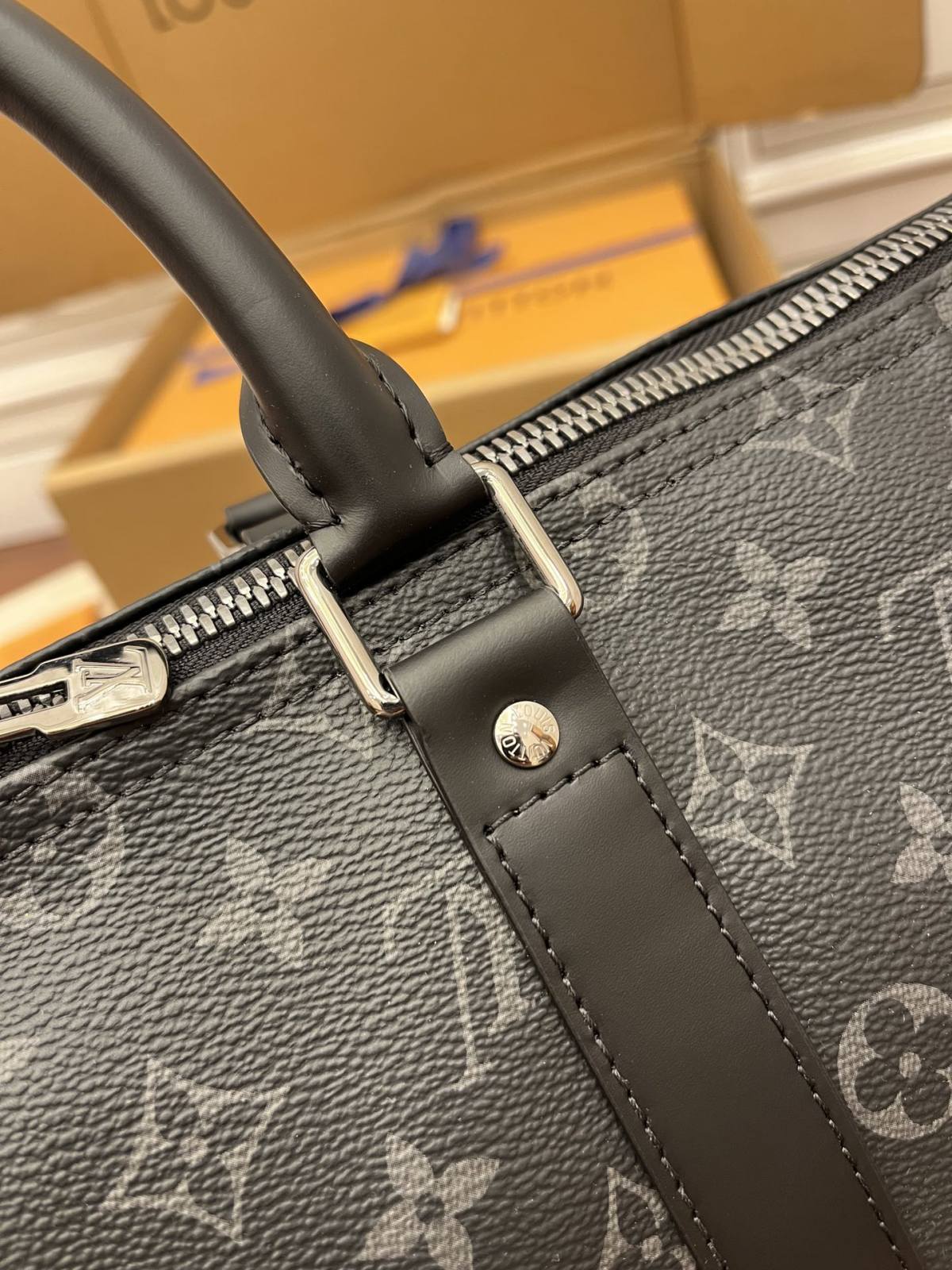 Ellebag’s Expert Replication: Louis Vuitton Keepall 45 Travel Bag (M40569)-മികച്ച ഗുണനിലവാരമുള്ള വ്യാജ ലൂയിസ് വിറ്റൺ ബാഗ് ഓൺലൈൻ സ്റ്റോർ, റെപ്ലിക്ക ഡിസൈനർ ബാഗ് ru