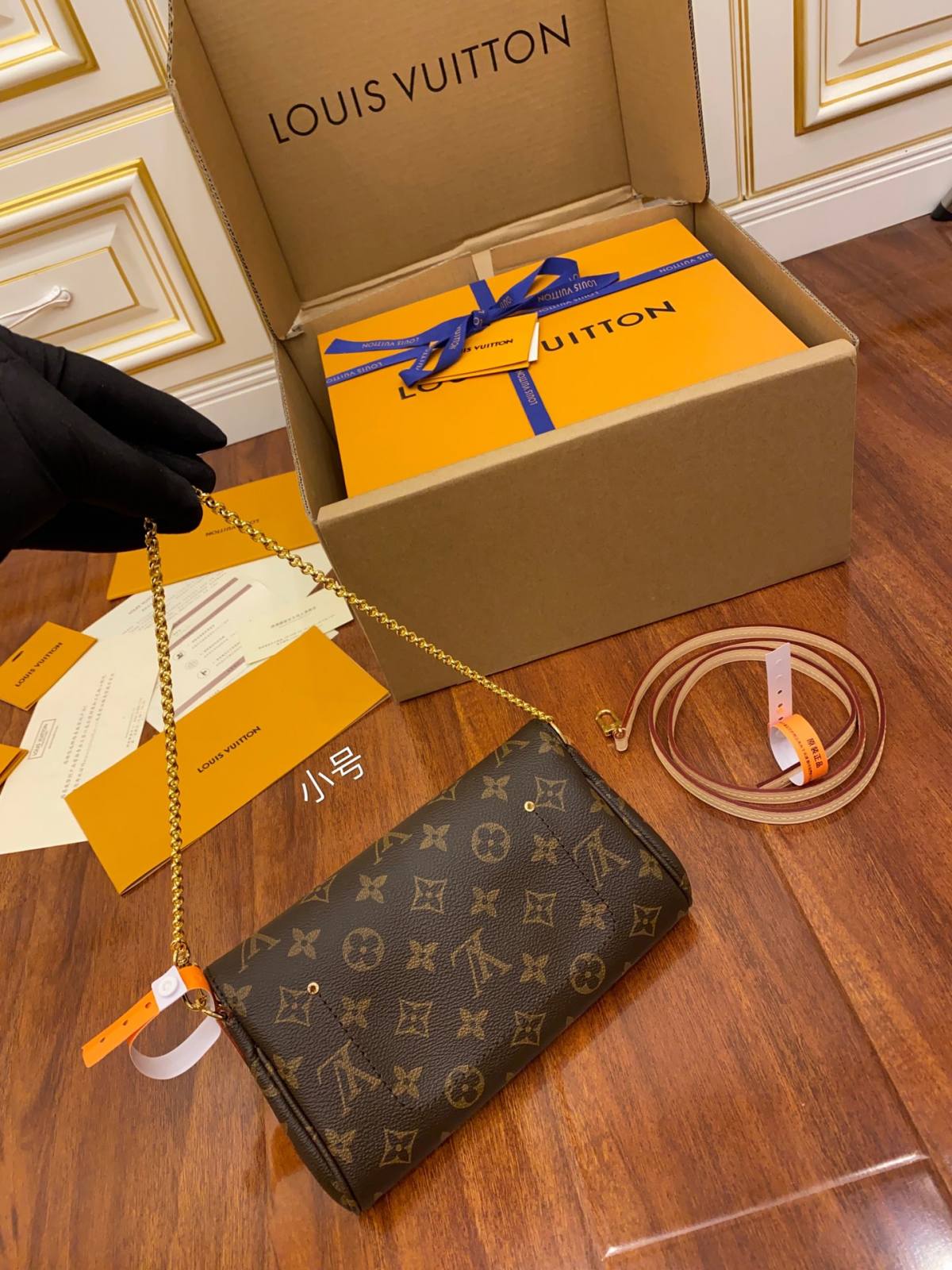 Ellebag’s Expert Replication: Louis Vuitton FAVORITE Monogram (M40717)-最好的質量假路易威登包網上商店，複製設計師包 ru