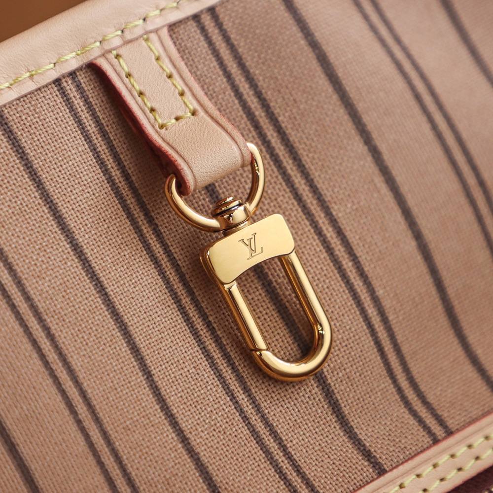 Ellebag’s Expert Replication: Louis Vuitton NEVERFULL Monogram/Beige Medium Handbag (M40995)-最好的質量假路易威登包網上商店，複製設計師包 ru