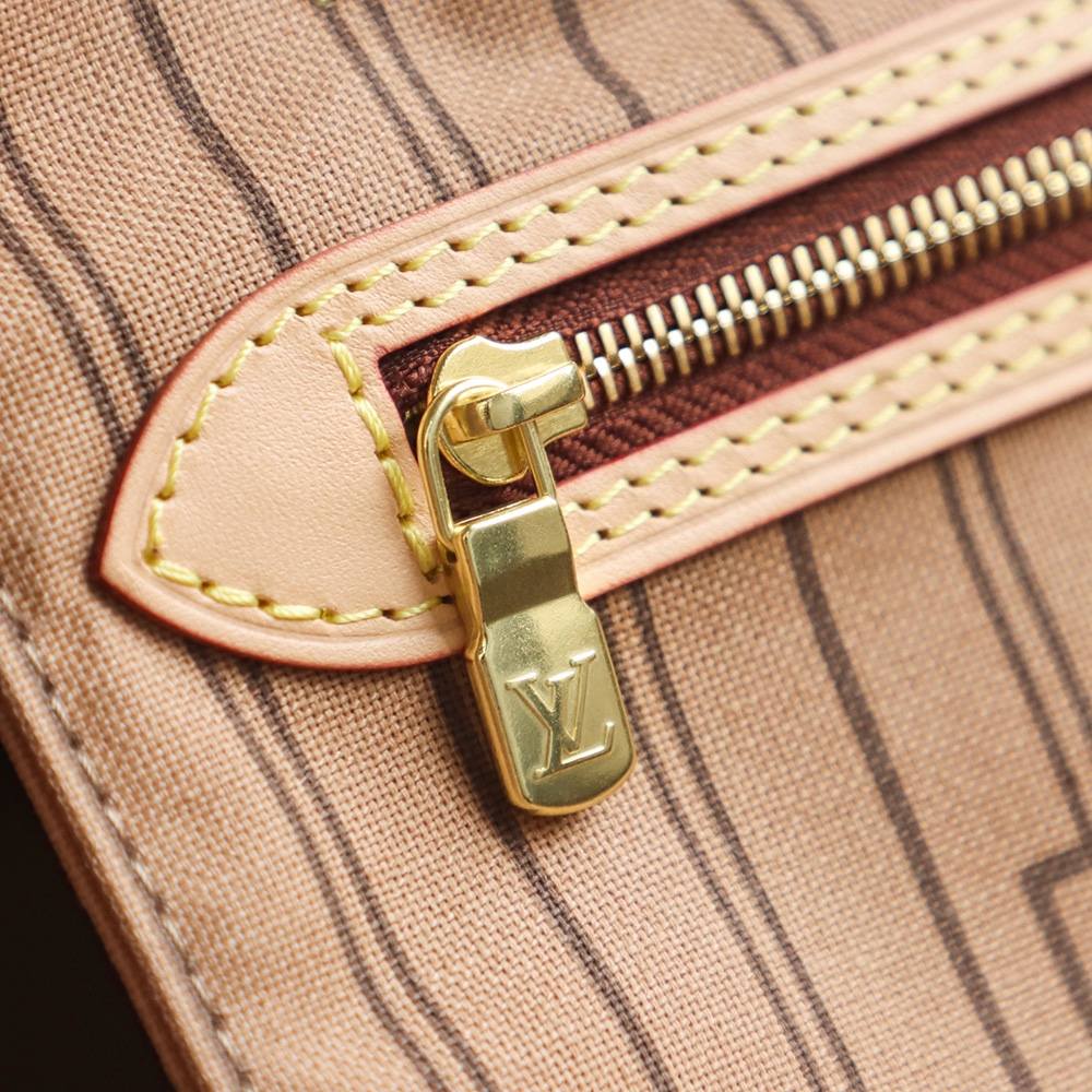 Ellebag’s Expert Replication: Louis Vuitton NEVERFULL Monogram/Beige Medium Handbag (M40995)-Best Quality Fake Louis Vuitton Bag Nettbutikk, Replica designer bag ru