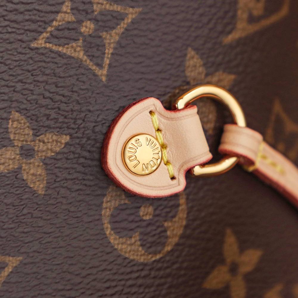 Ellebag’s Expert Replication: Louis Vuitton NEVERFULL Monogram/Beige Medium Handbag (M40995)-最好的質量假路易威登包網上商店，複製設計師包 ru