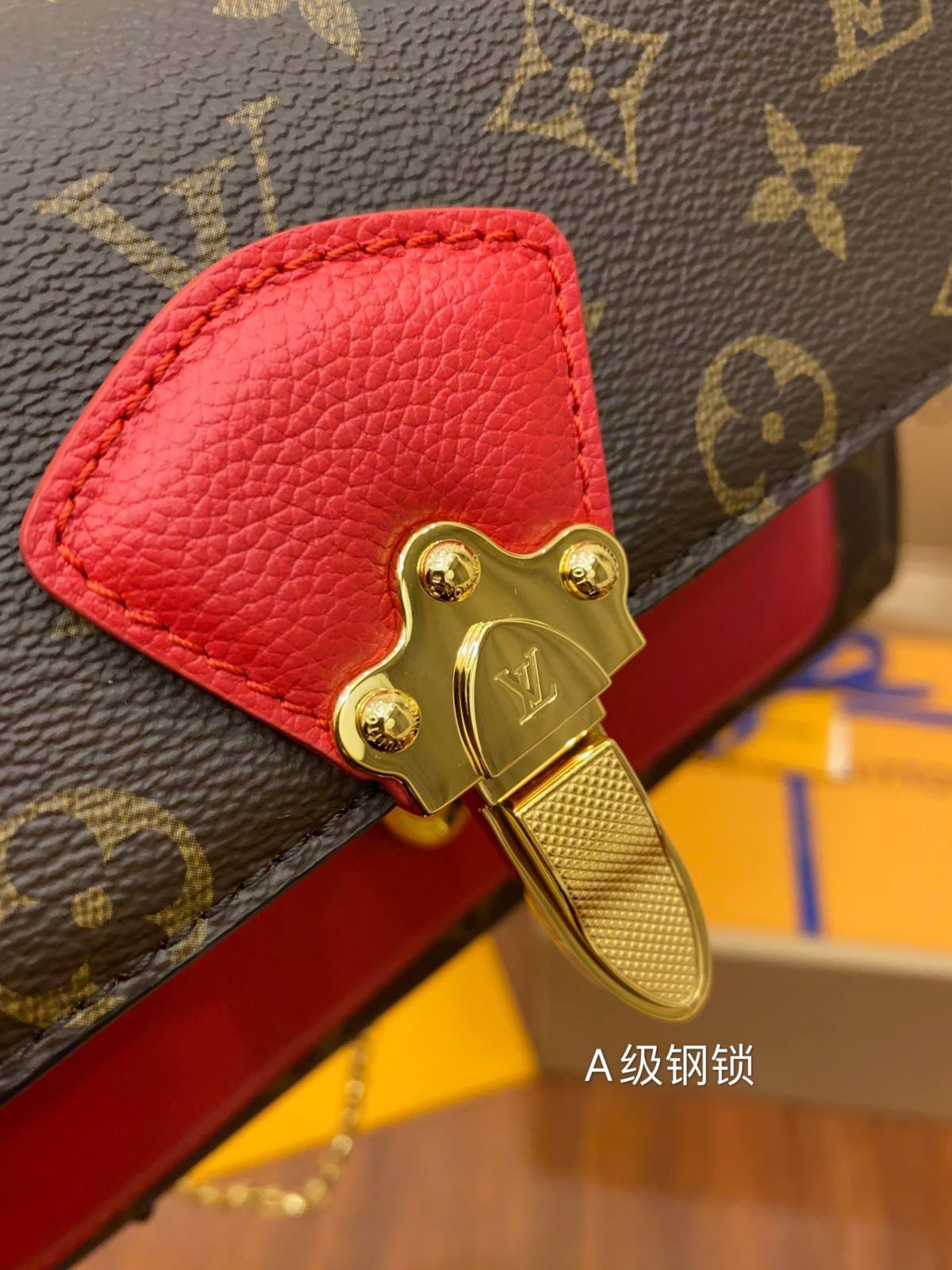 Ellebag’s Expert Replication: Louis Vuitton VICTOIRE Handbag (M41731) Monogram Red-Nejkvalitnější falešná taška Louis Vuitton Online Store, Replica designer bag ru