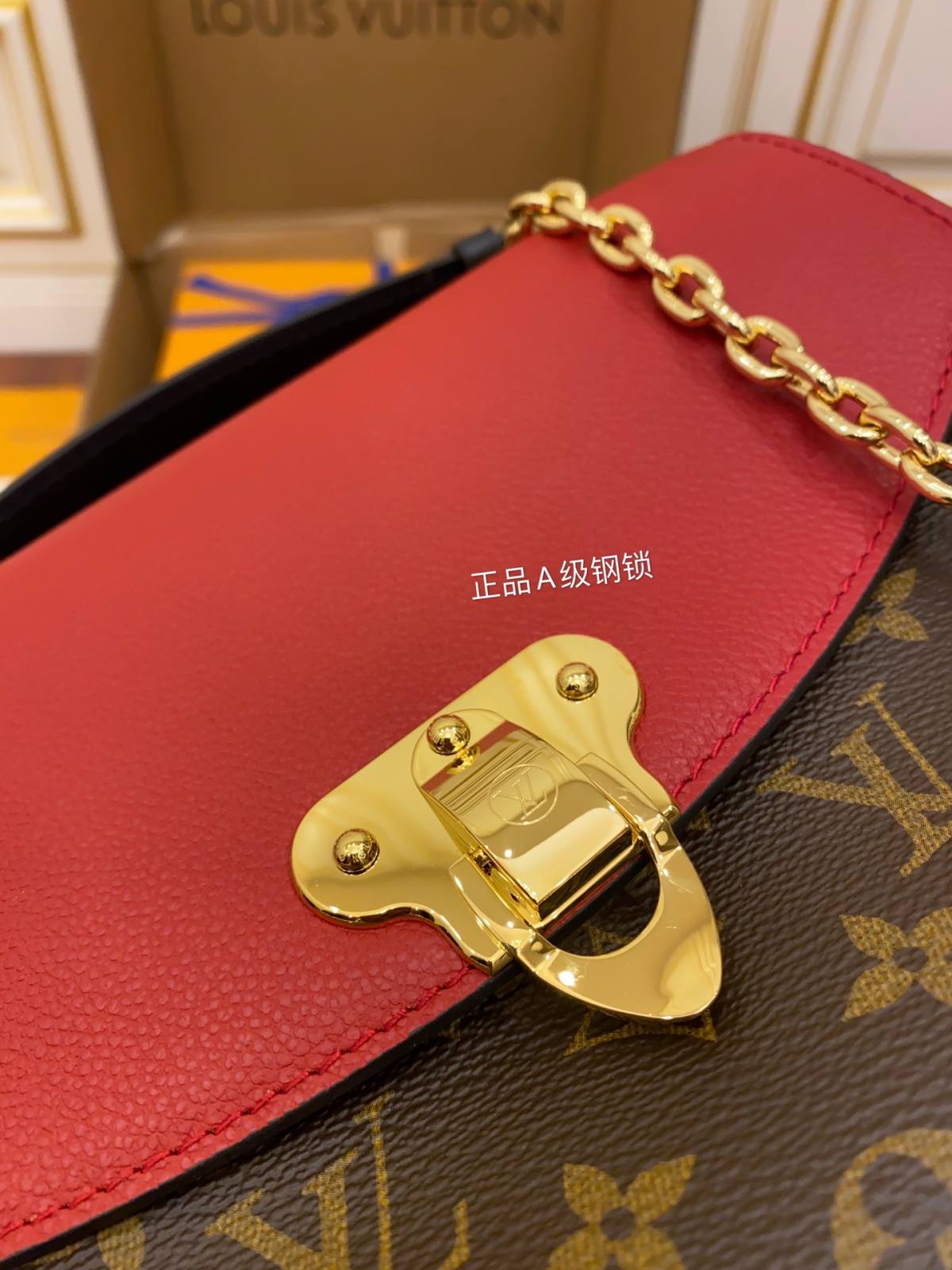 Ellebag’s Expert Replication: Louis Vuitton Saint Placide Chain Crossbody Bag (M43713)-Toko Online Tas Louis Vuitton Palsu Kualitas Terbaik, Tas desainer replika ru