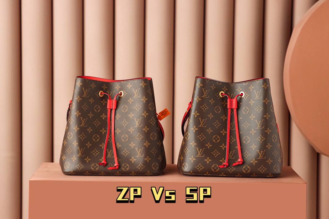 Ellebag’s Expert Replication: Louis Vuitton NeoNoe Bucket Bag in Red (M44021) Monogram-Best Quality adịgboroja Louis vuitton akpa Online Store, oyiri mmebe akpa ru