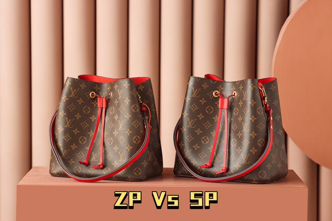 Ellebag’s Expert Replication: Louis Vuitton NeoNoe Bucket Bag in Red (M44021) Monogram-Best Quality Fake Louis Vuitton Bag Online Store, Replica designer bag ru