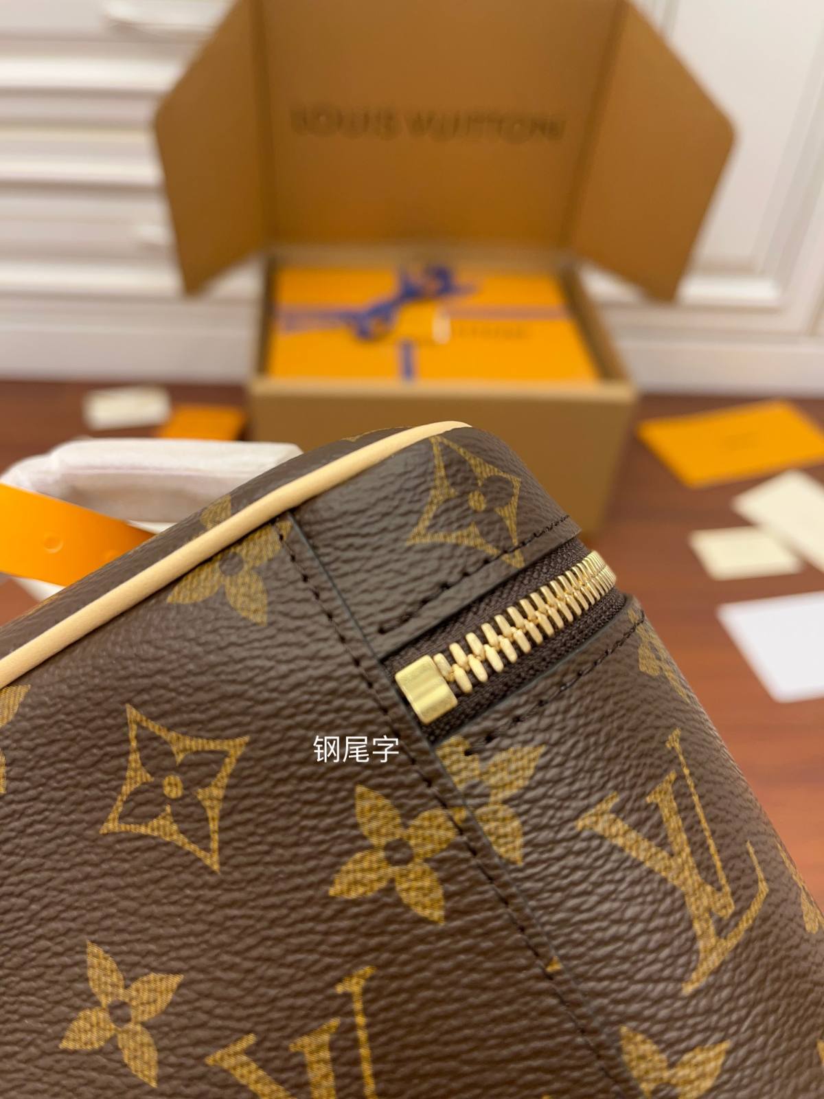 Ellebag’s Expert Replication: Louis Vuitton Nice Mini Makeup Bag (M44495)-最好的質量假路易威登包網上商店，複製設計師包 ru