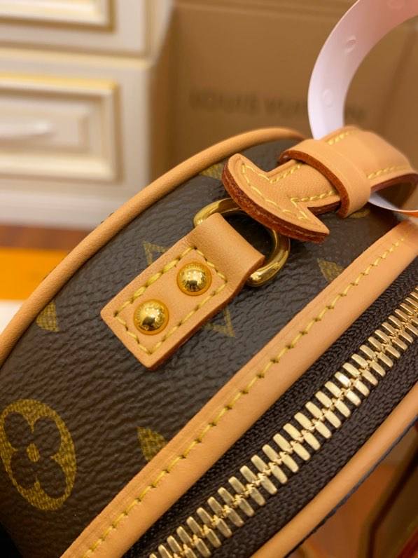 Ellebag Factory’s Replication Expertise for Louis Vuitton M44699 Mini Boite Chapeau SOUPLE Handbag-ʻOi aku ka maikaʻi o ka ʻeke Louis Vuitton ʻeke hoʻopunipuni ma ka hale kūʻai pūnaewele, ʻeke hoʻolālā kope ru