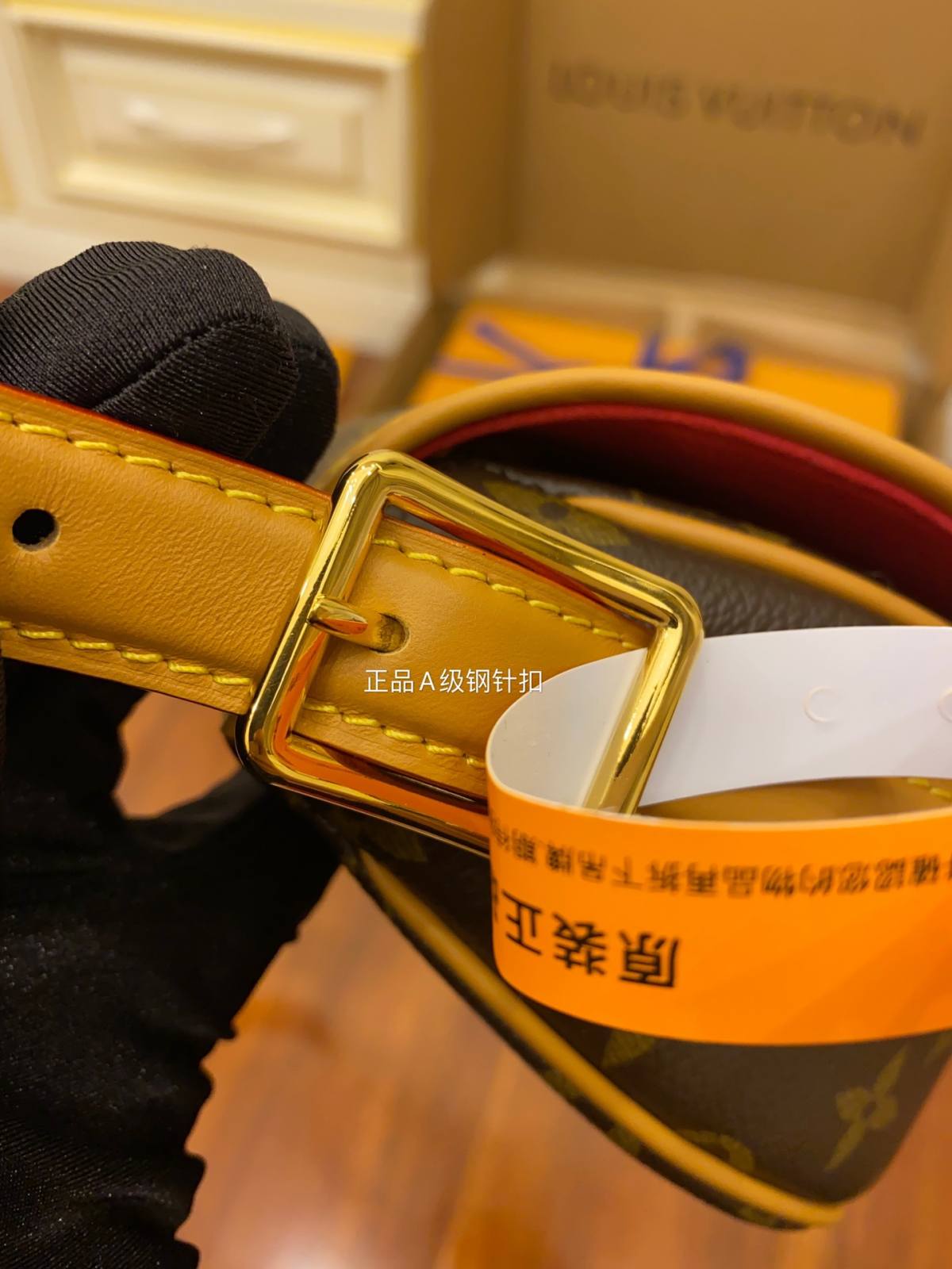 Ellebag Factory’s Expert Replication of Louis Vuitton TAMBOURIN Handbag (M44860)-Zoo Zoo Fake Louis Vuitton Hnab Online Khw, Replica designer hnab ru