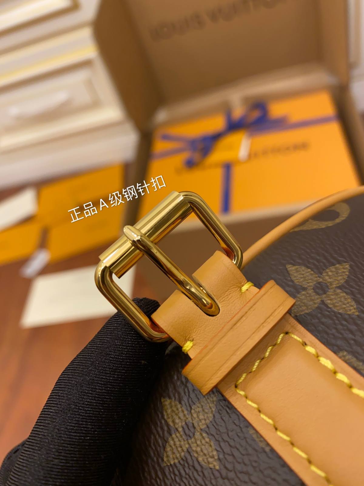 Ellebag Factory’s Expert Replication of Louis Vuitton TAMBOURIN Handbag (M44860)-Bescht Qualitéit Fake Louis Vuitton Bag Online Store, Replica Designer Bag ru