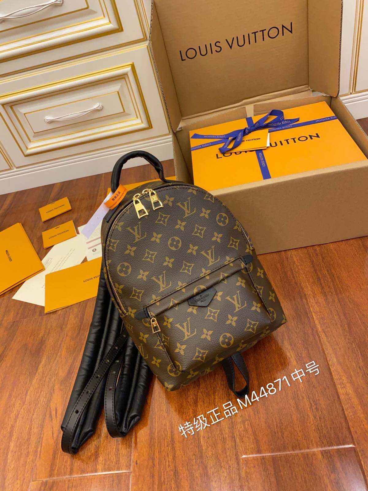 Ellebag Factory’s Expert Replication of Louis Vuitton PALM SPRINGS Backpack (M44871)-Negozio in linea della borsa falsa di Louis Vuitton di migliore qualità, borsa del progettista della replica ru