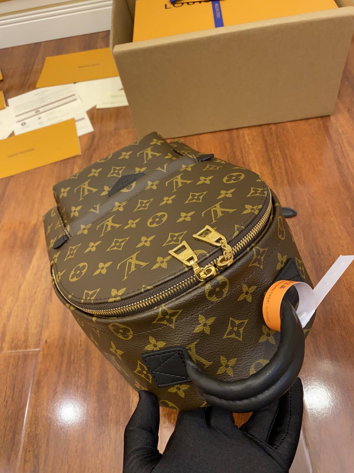 Ellebag Factory’s Expert Replication of Louis Vuitton PALM SPRINGS Backpack (M44871)-Best Quality Fake Louis Vuitton Bag Online Store, Replica designer bag ru