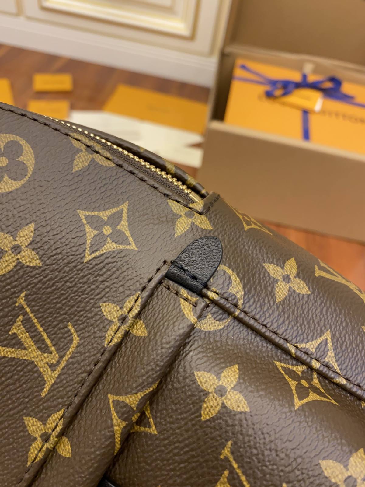 Ellebag Factory’s Expert Replication of Louis Vuitton PALM SPRINGS Backpack (M44871)-Paras laatu väärennetty Louis Vuitton laukku verkkokauppa, replika suunnittelija laukku ru