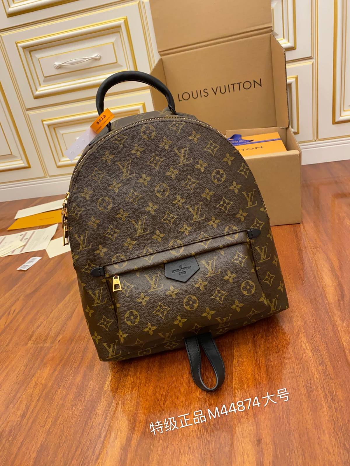 Ellebag Factory’s Replication Craftsmanship for Louis Vuitton PALM SPRINGS Large Backpack (M44874)-Best Quality Replica designer Bag factory in China