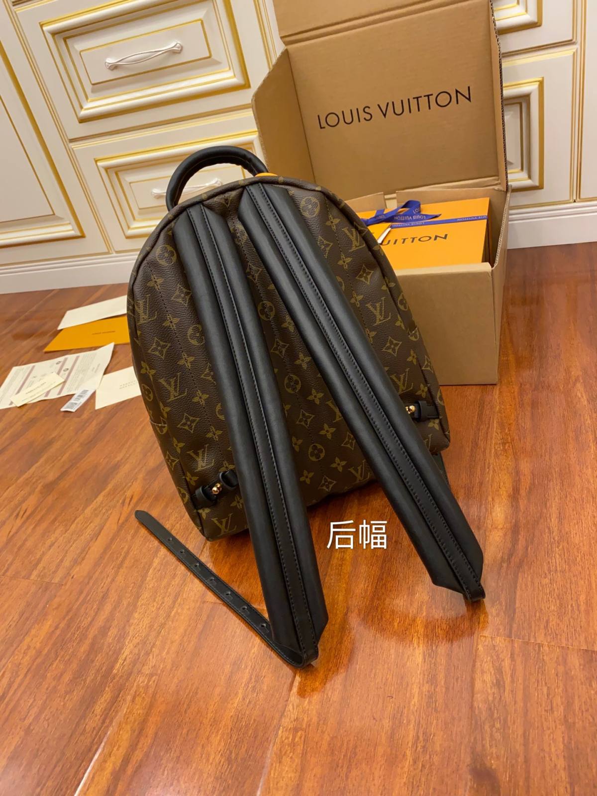 Ellebag Factory’s Replication Craftsmanship for Louis Vuitton PALM SPRINGS Large Backpack (M44874)-Negoziu in linea di borse Louis Vuitton falsi di migliore qualità, borsa di design di replica ru