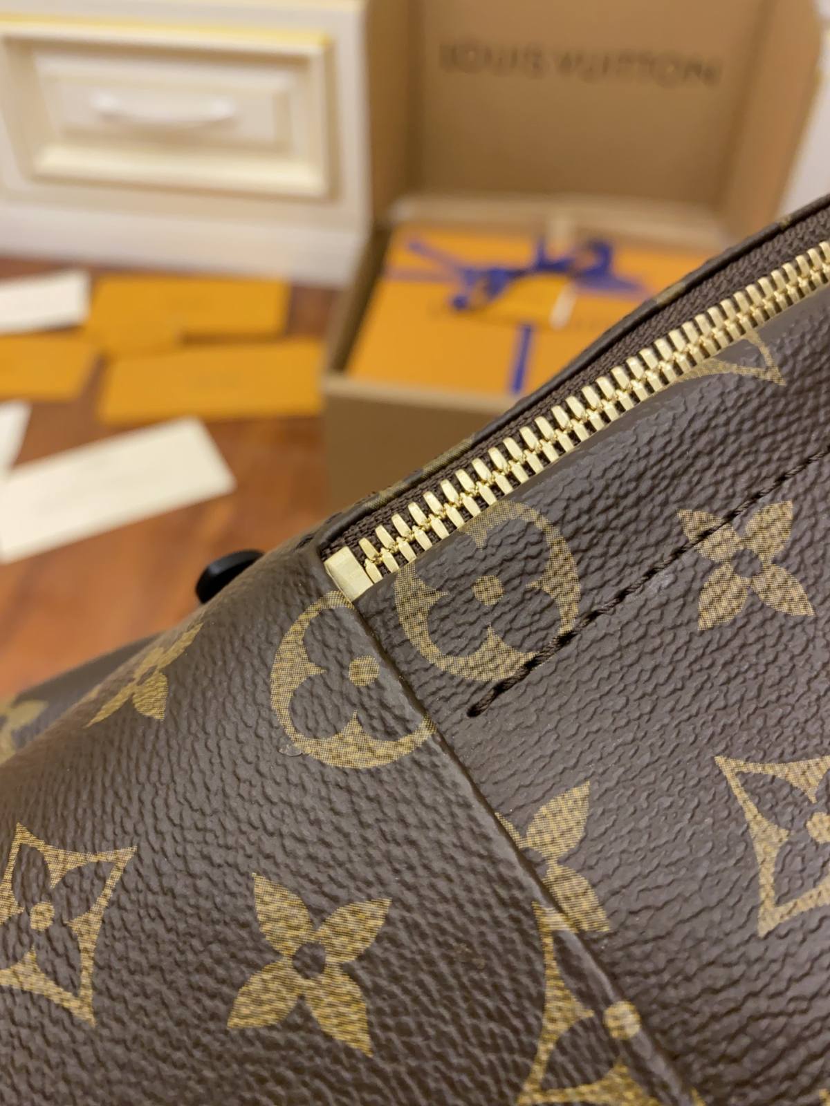 Ellebag Factory’s Replication Craftsmanship for Louis Vuitton PALM SPRINGS Large Backpack (M44874)-Negoziu in linea di borse Louis Vuitton falsi di migliore qualità, borsa di design di replica ru