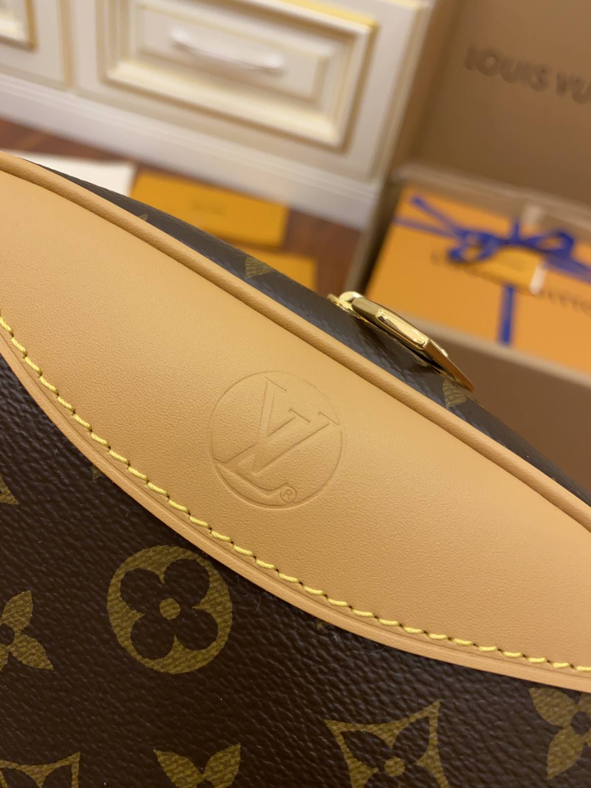 Ellebag Factory’s Replication Techniques for Louis Vuitton M45528 Mini Luggage Deauville Mini Handbag-最高品質の偽のルイヴィトンバッグオンラインストア、レプリカデザイナーバッグru