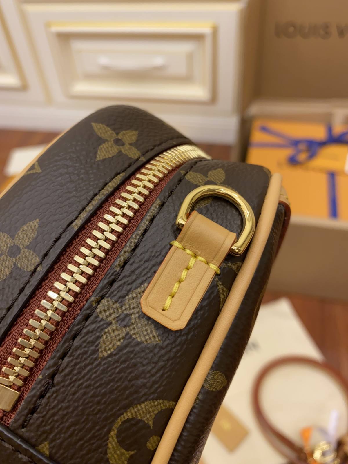 Ellebag Factory’s Replication Techniques for Louis Vuitton M45528 Mini Luggage Deauville Mini Handbag-最高品質の偽のルイヴィトンバッグオンラインストア、レプリカデザイナーバッグru