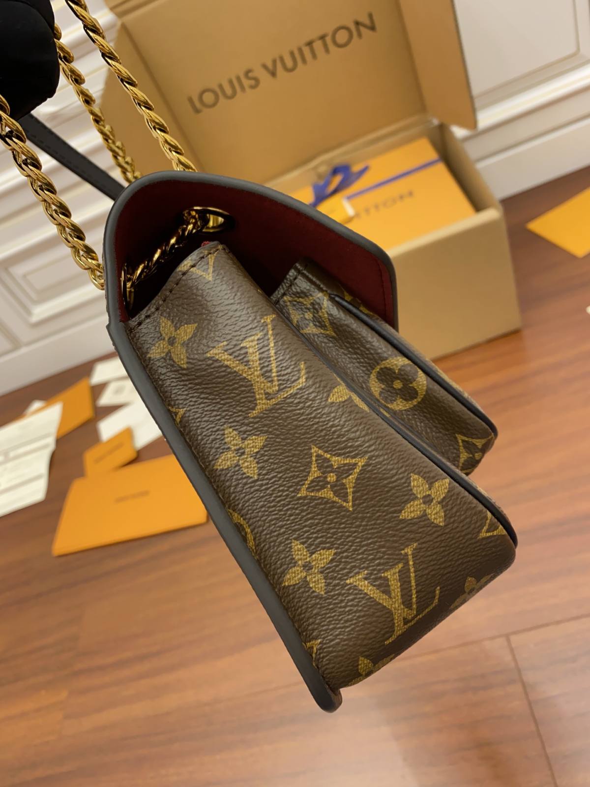 Ellebag Factory’s Replication Techniques for Louis Vuitton PASSY Chain Bag Monogram with Gold Hardware (M45592)-Beste Kwaliteit Vals Louis Vuitton Sak Aanlyn Winkel, Replika ontwerper sak ru