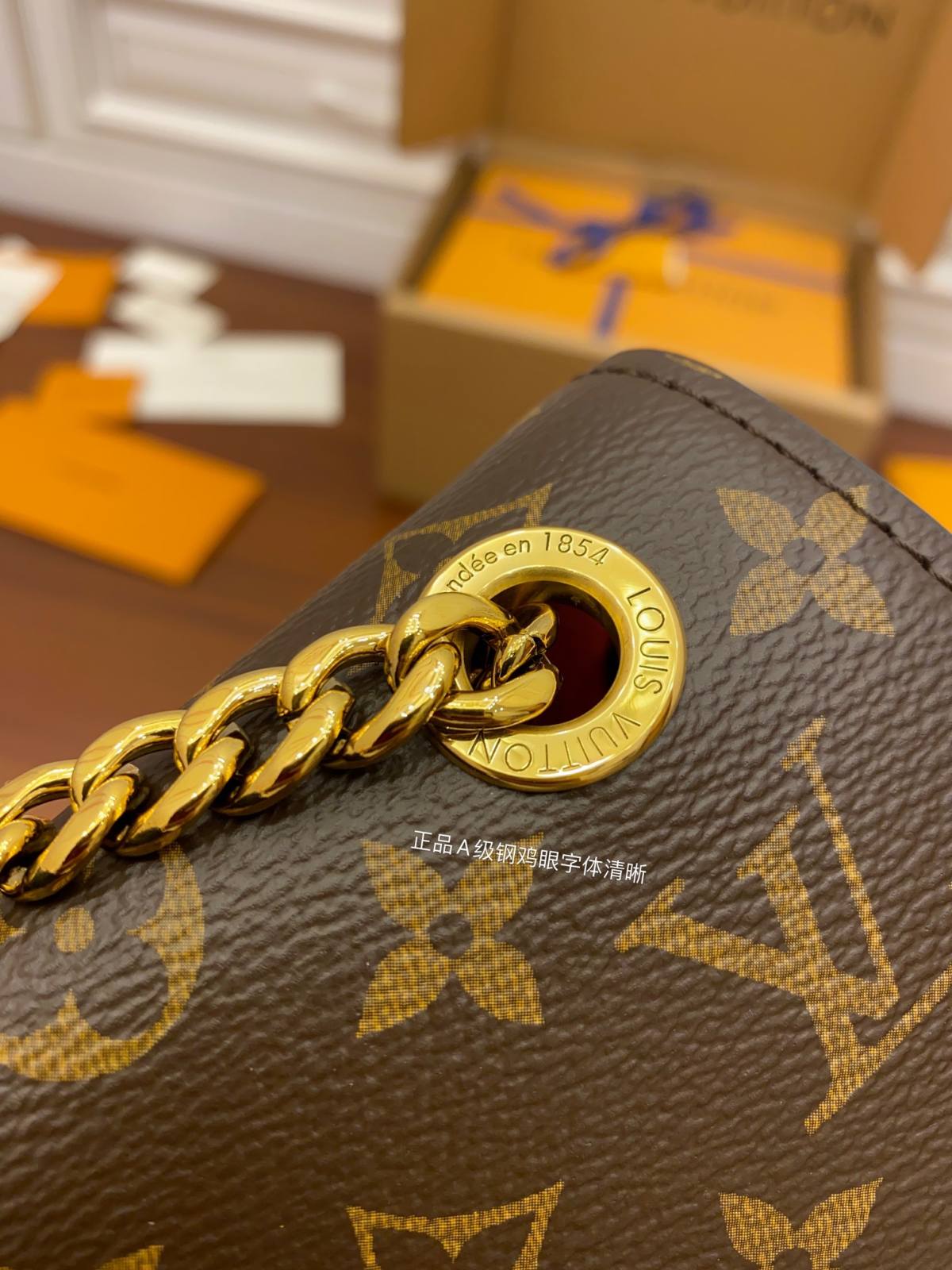 Ellebag Factory’s Replication Techniques for Louis Vuitton PASSY Chain Bag Monogram with Gold Hardware (M45592)-Best Quality Fake Louis Vuitton Bag Online Store, Replica designer bag ru