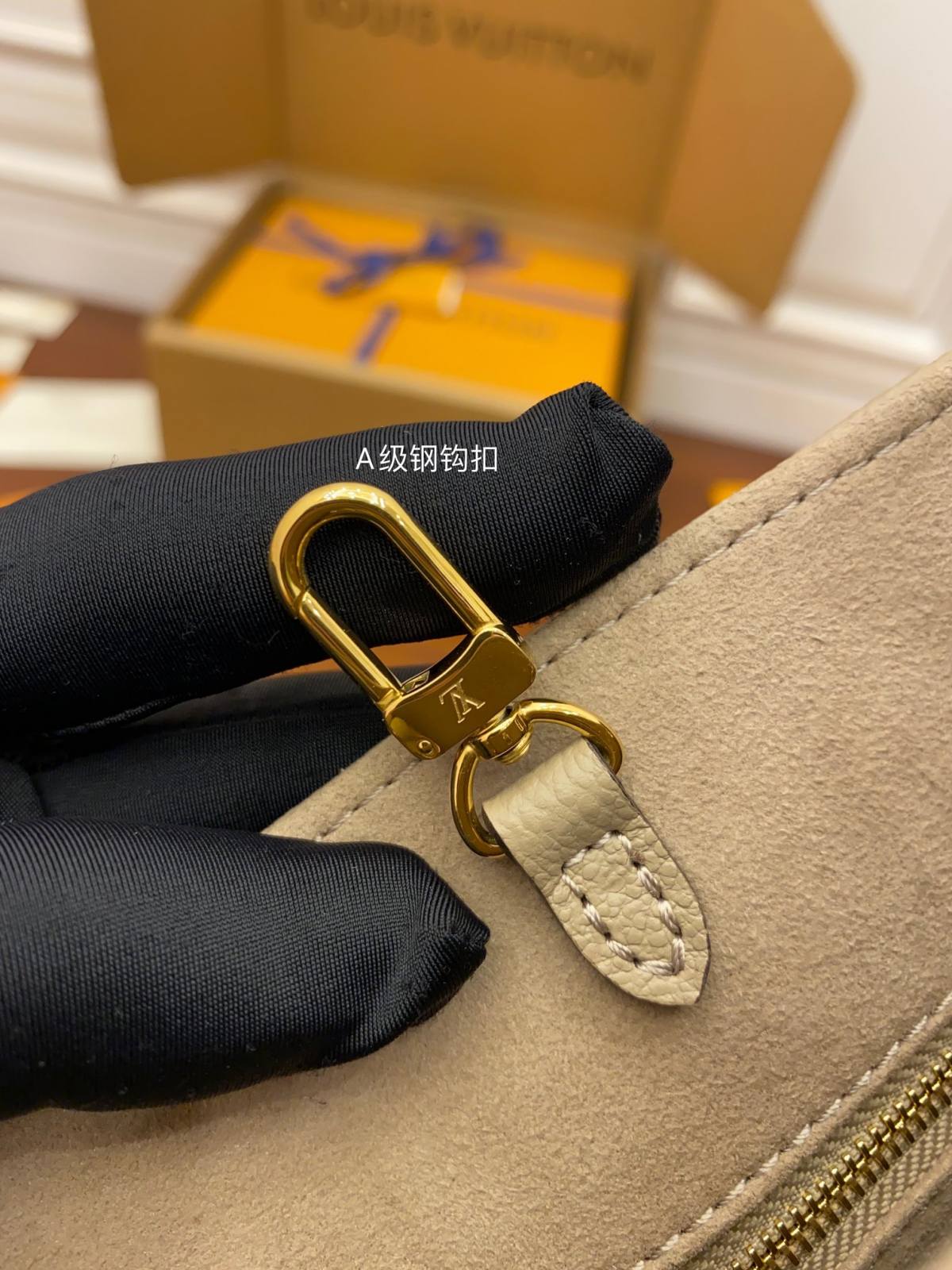 Ellebag Factory’s Replication Techniques for Louis Vuitton M45779 Elephant Gray Onthego Small Tote Bag-ຄຸນະພາບທີ່ດີທີ່ສຸດ Fake Louis Vuitton Bag Online Store, Replica designer bag ru