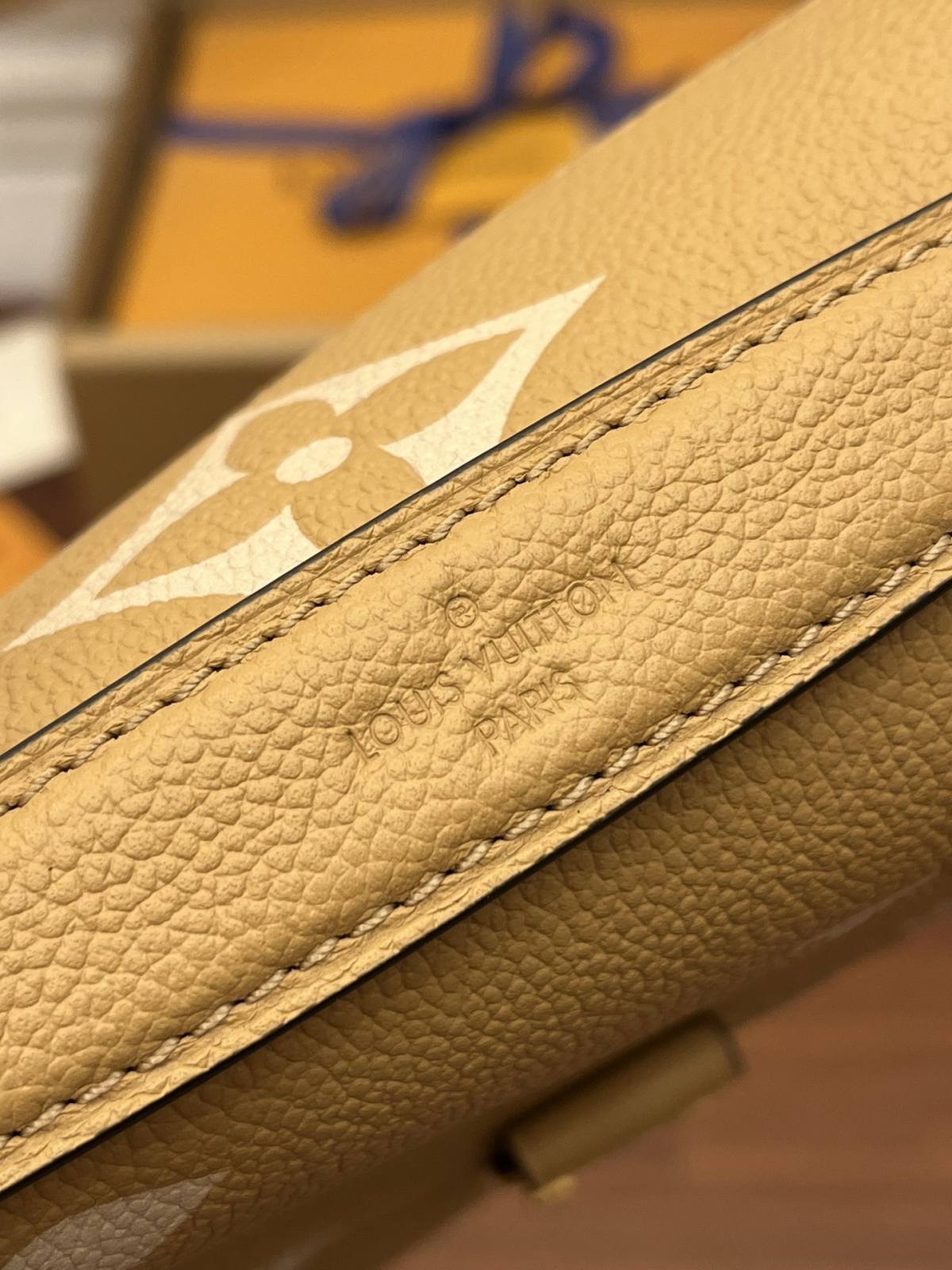 Ellebag Factory’s Replication Techniques for Louis Vuitton M45809 Pochette Métis in Apricot Leather-Meilleure qualité de faux sac Louis Vuitton en ligne, réplique de sac de créateur ru