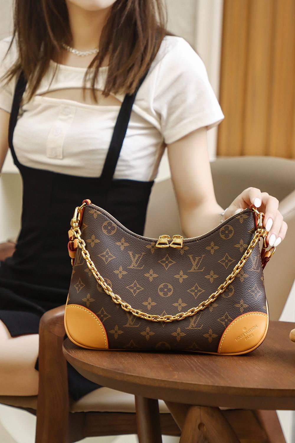 Ellebag Factory’s Replication Techniques for Louis Vuitton BOULOGNE Yellow Handbag (M45832)-Ti o dara ju Didara iro Louis Vuitton apo Online itaja, Ajọra onise apo ru