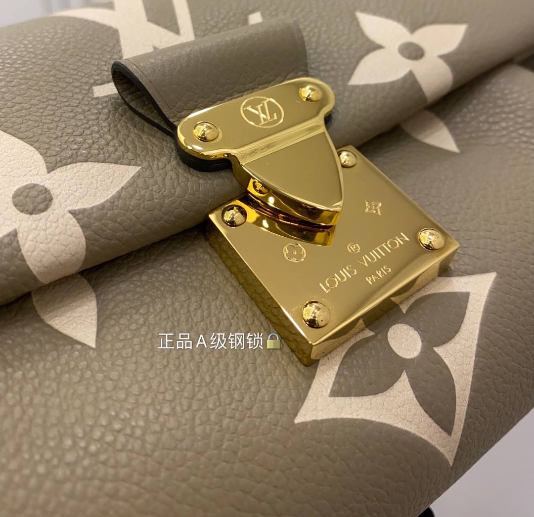 Ellebag Factory’s Replication Techniques for Louis Vuitton M45836 Elephant Grey Embossed FAVORITE Handbag-Negozio in linea della borsa falsa di Louis Vuitton di migliore qualità, borsa del progettista della replica ru