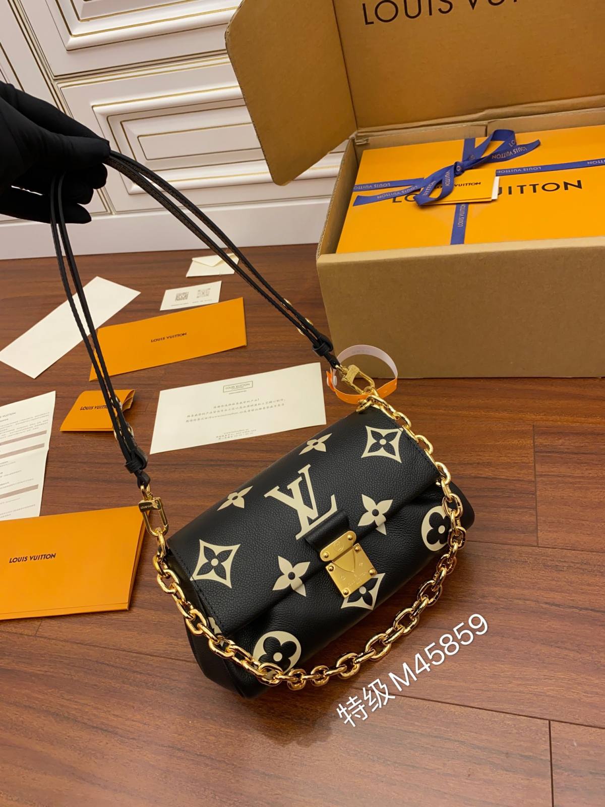 Ellebag Factory’s Replication Techniques for Louis Vuitton FAVORITE Handbag (M45859)-Paras laatu väärennetty Louis Vuitton laukku verkkokauppa, replika suunnittelija laukku ru