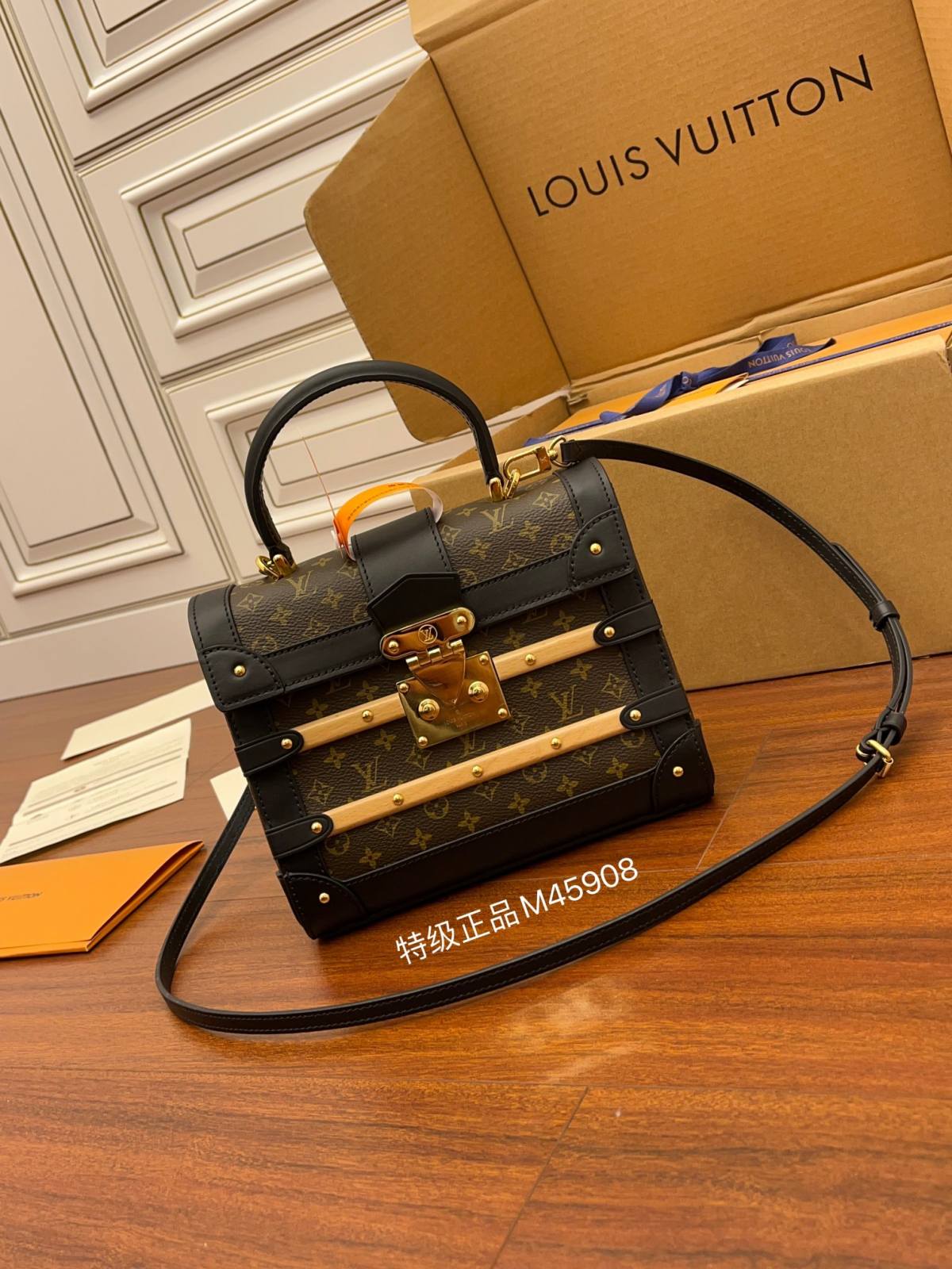 Ellebag Factory’s Replication Techniques for Louis Vuitton TRIANON Small Handbag (M45908)-最高品質の偽のルイヴィトンバッグオンラインストア、レプリカデザイナーバッグru