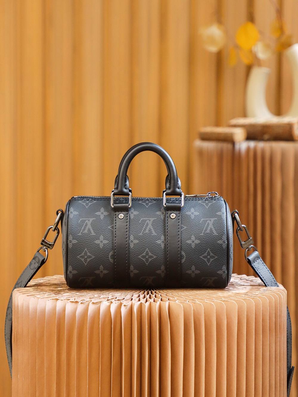 Ellebag Factory’s Replication Techniques for Louis Vuitton Keepall City XS Handbag (M45947)-Best Quality Fake Louis Vuitton Bag Online Store, Replica designer bag ru