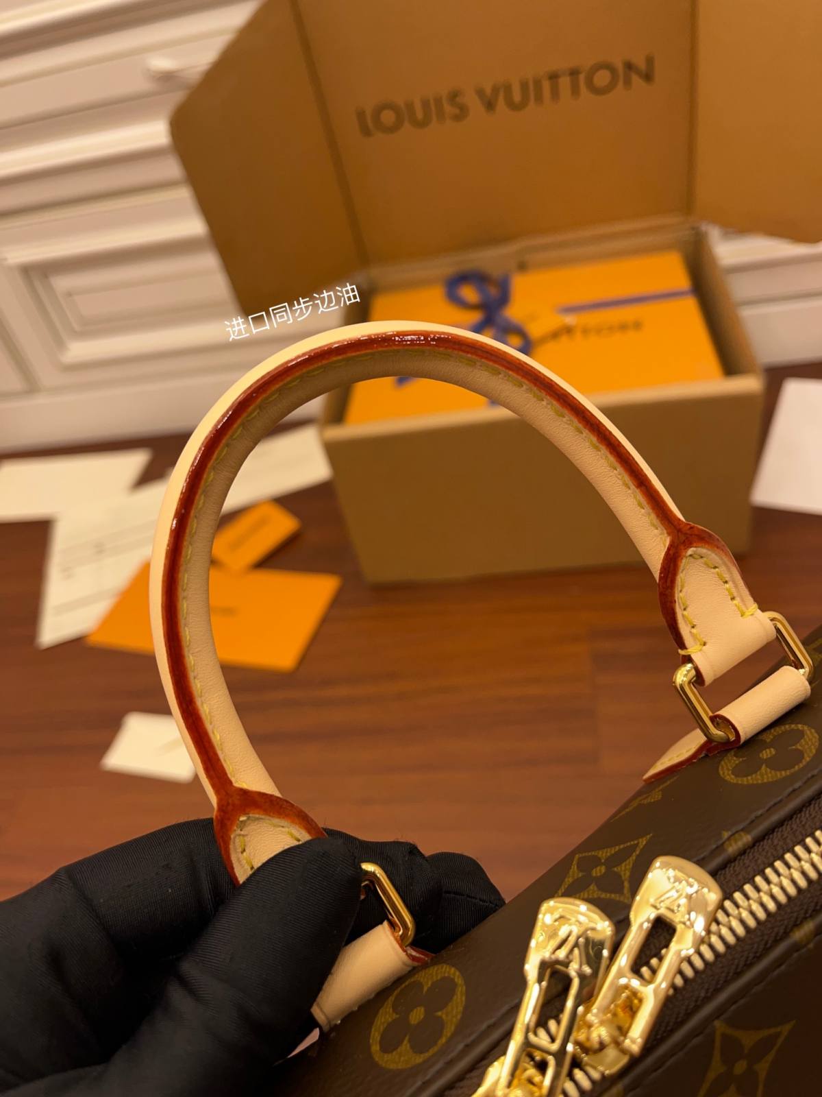 Ellebag Factory’s Replication Techniques for Louis Vuitton SPEEDY BANDOULIÈRE 20 Handbag (M45957) Apricot-Najlepsza jakość fałszywych torebek Louis Vuitton Sklep internetowy, projektant repliki torebki ru