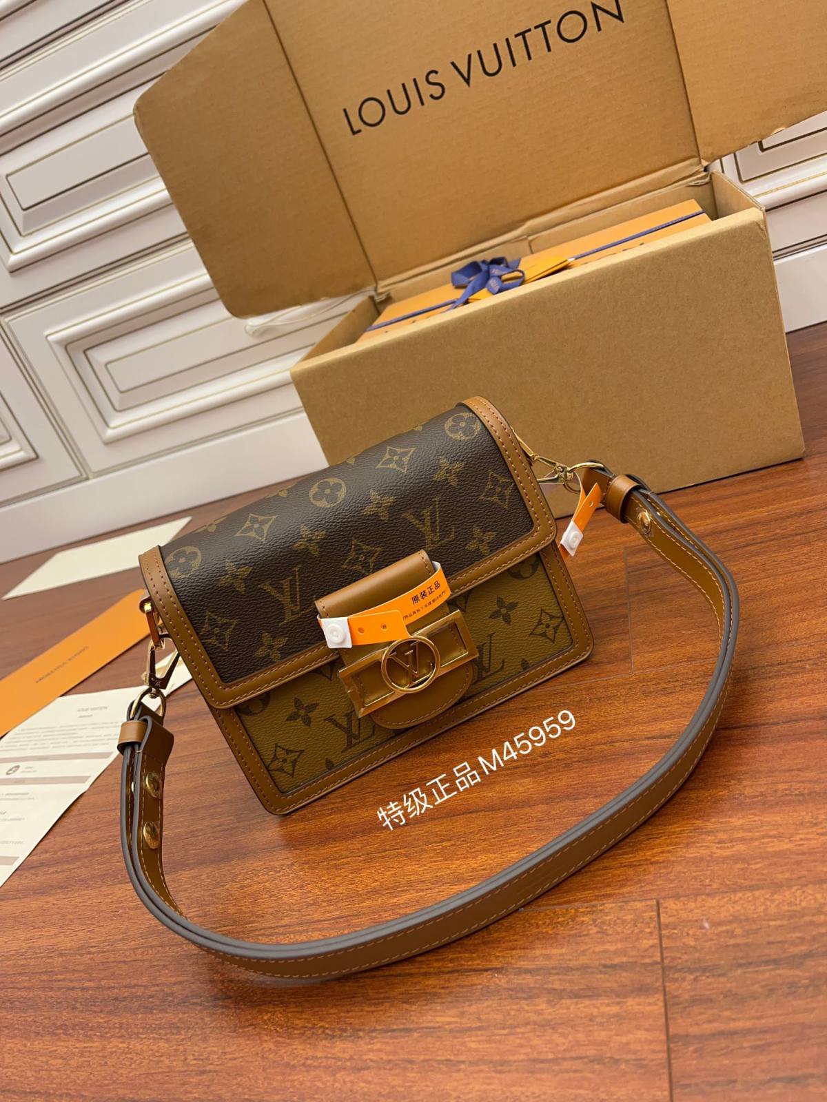 Ellebag Factory’s Replication Techniques for Louis Vuitton MINI DAUPHINE Handbag (M45959)-最高品質の偽のルイヴィトンバッグオンラインストア、レプリカデザイナーバッグru